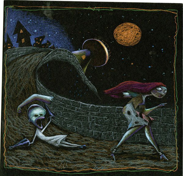 964: NIGHTMARE BEFORE CHRISTMAS CONCEPT ART