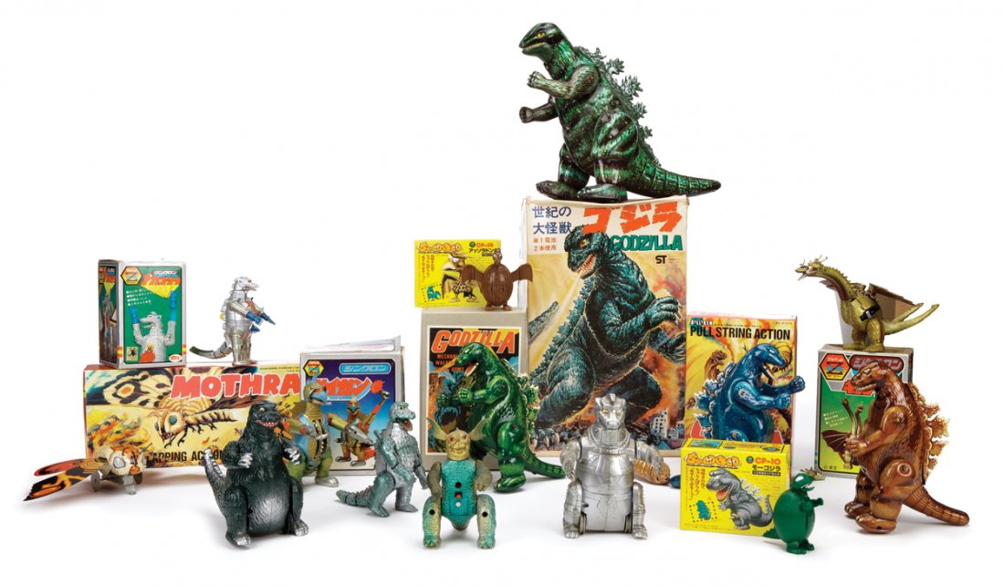 Godzilla (15) mechanical, windup, batteryoperated and