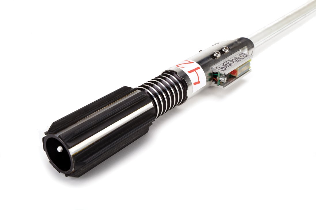 Carrie Fisher signed prototype Star Wars light saber. - 4