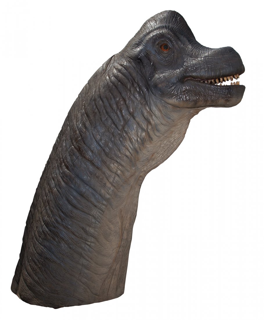 Brachiosaurus head and neck from the Jurassic Park