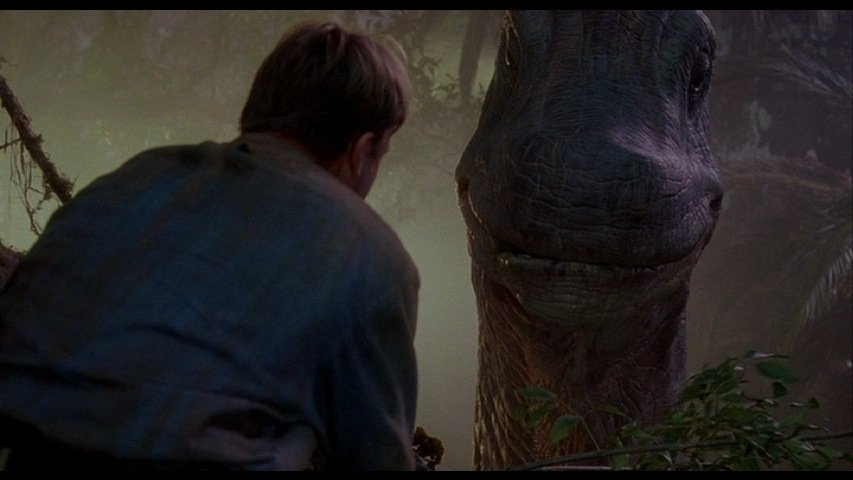 Brachiosaurus head and neck from the Jurassic Park - 3