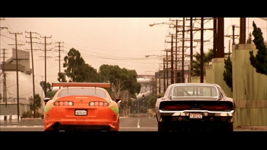 Paul Walker “Brian O’Conner” Supra license plate from - 2