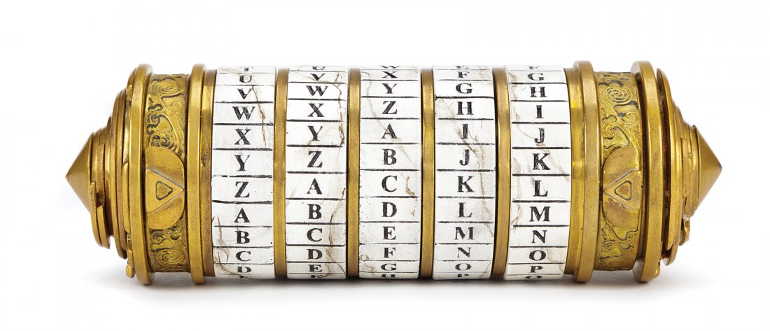 Robert Langdon “Tom Hanks” Hero “Cryptex” decoder in - 2