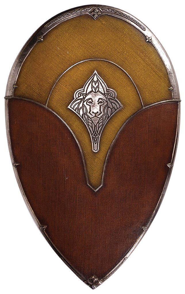 Young King Edmund signature shield, sword and