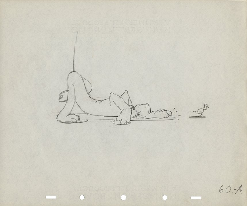 (42) production drawings of “Pluto”. - 3