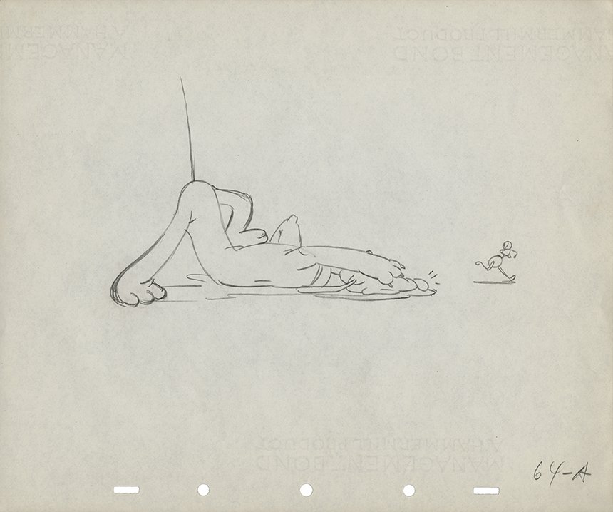 (42) production drawings of “Pluto”. - 4