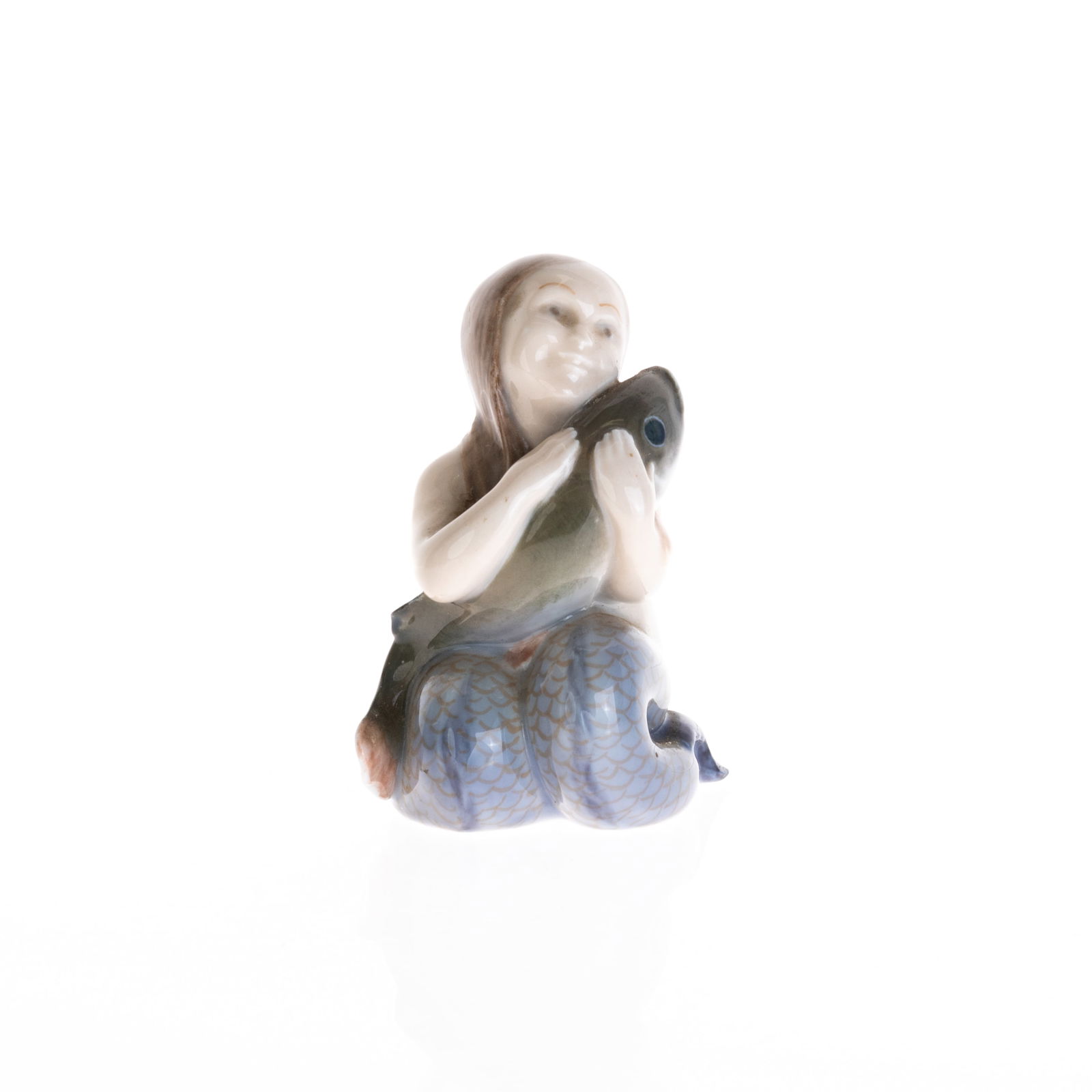 ROYAL COPENHAGEN PORCELAIN MERMAID FIGURE (1 of 5)