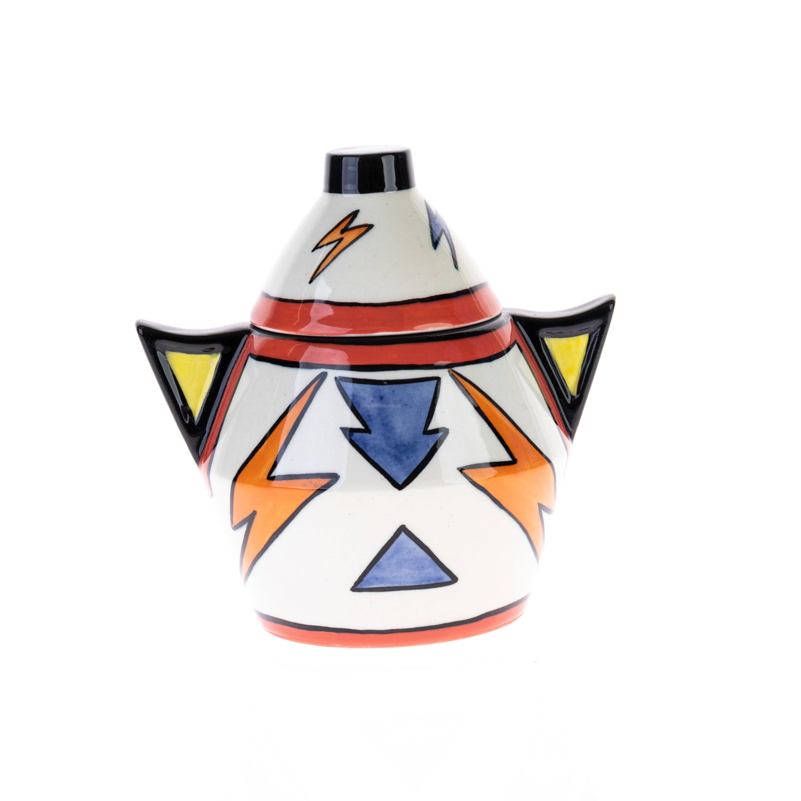 LORNA BAILEY CERAMIC POTTERY SIGNED SUGAR JAR (1 of 4)