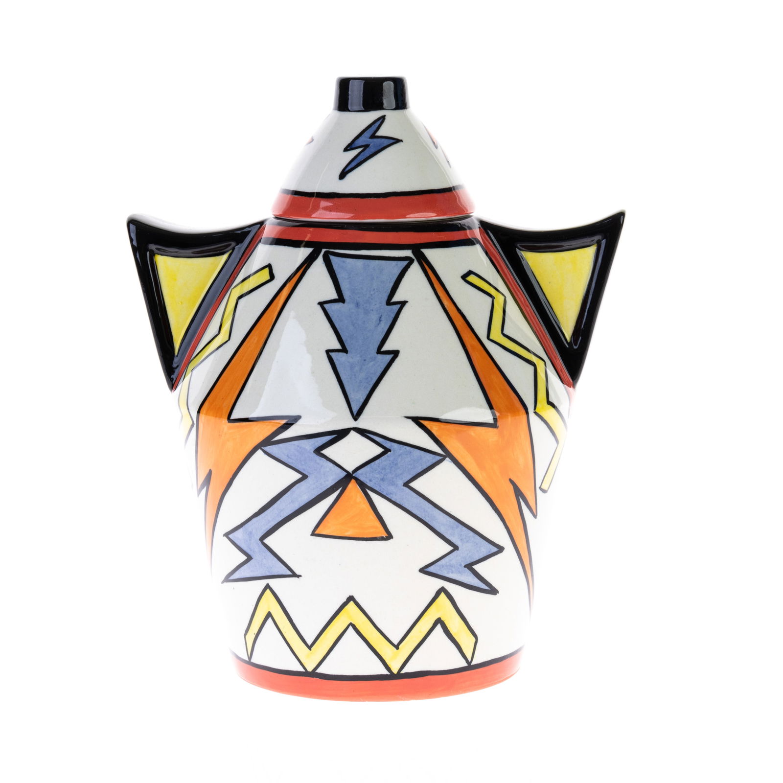 LORNA BAILEY CERAMIC POTTERY SIGNED SUGAR JAR (1 of 4)