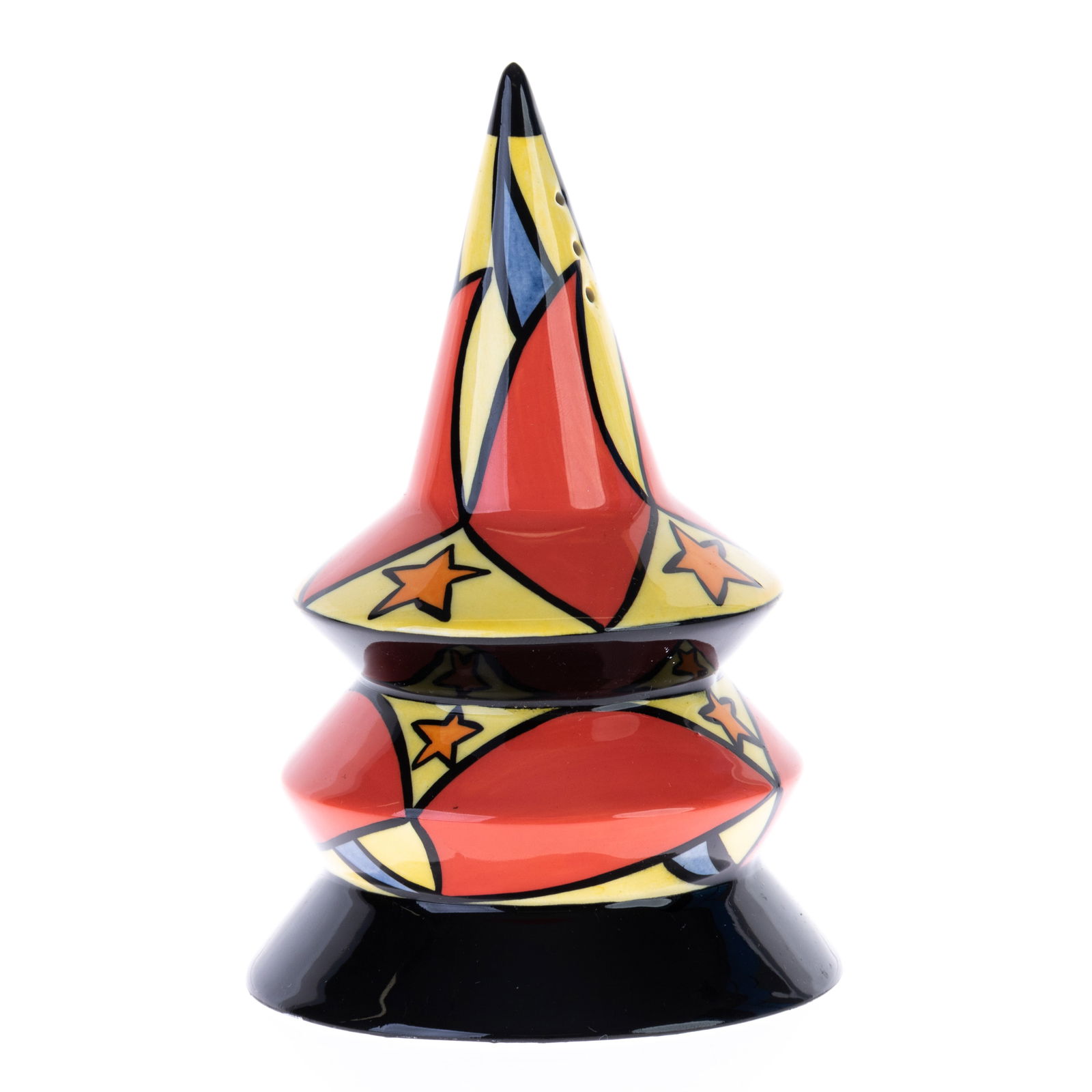 LORNA BAILEY CERAMIC POTTERY SIGNED CONICAL SHAKER (1 of 2)