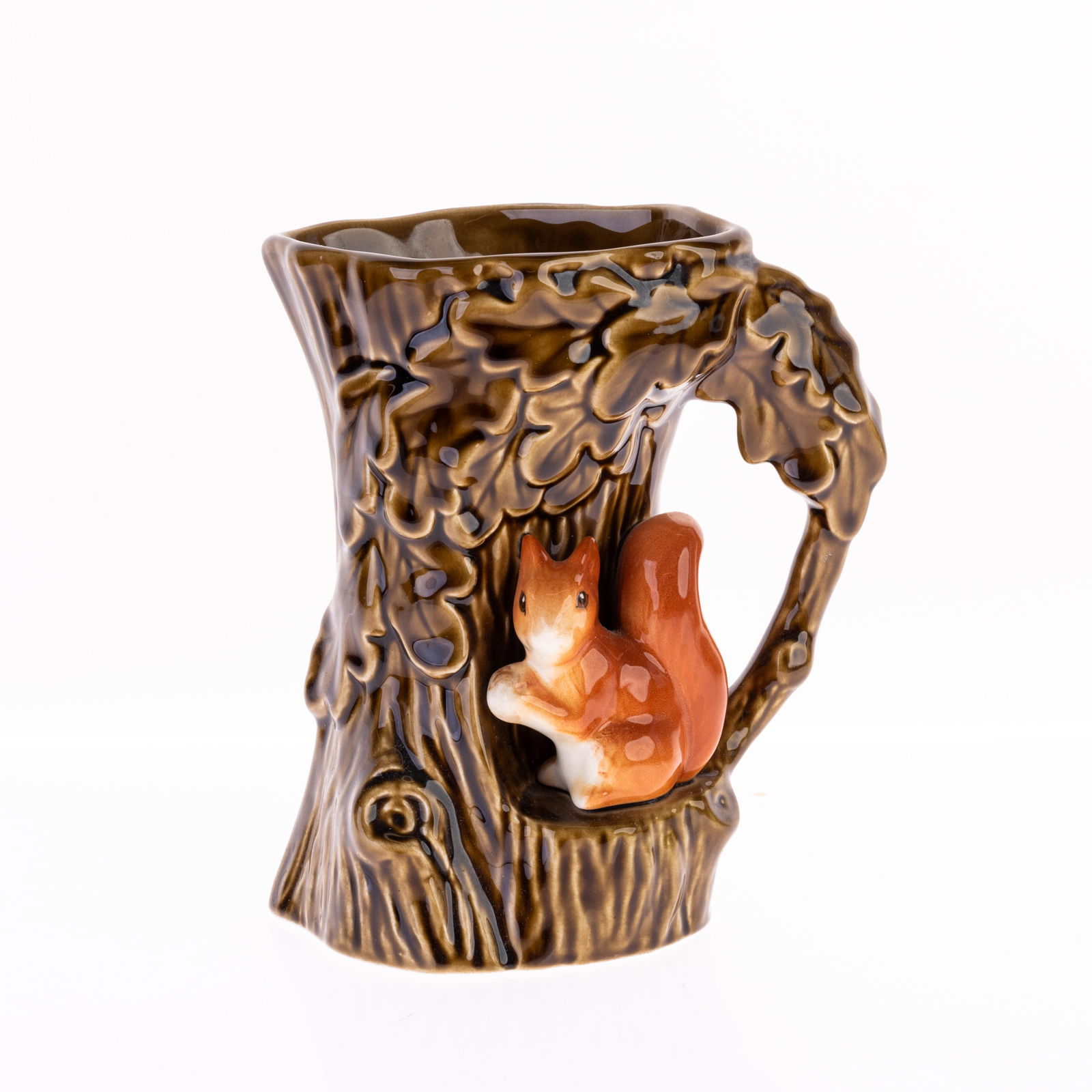 SYLVAC ENGLISH CERAMIC SQUIRREL VASE (1 of 2)