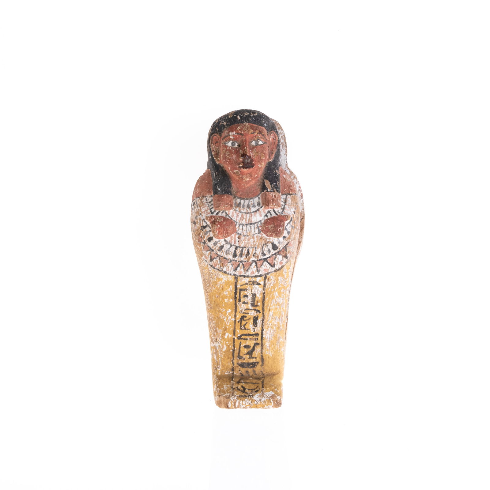 ANCIENT EGYPTIAN POLYCHROME SARCOPHAGUS (1 of 5)