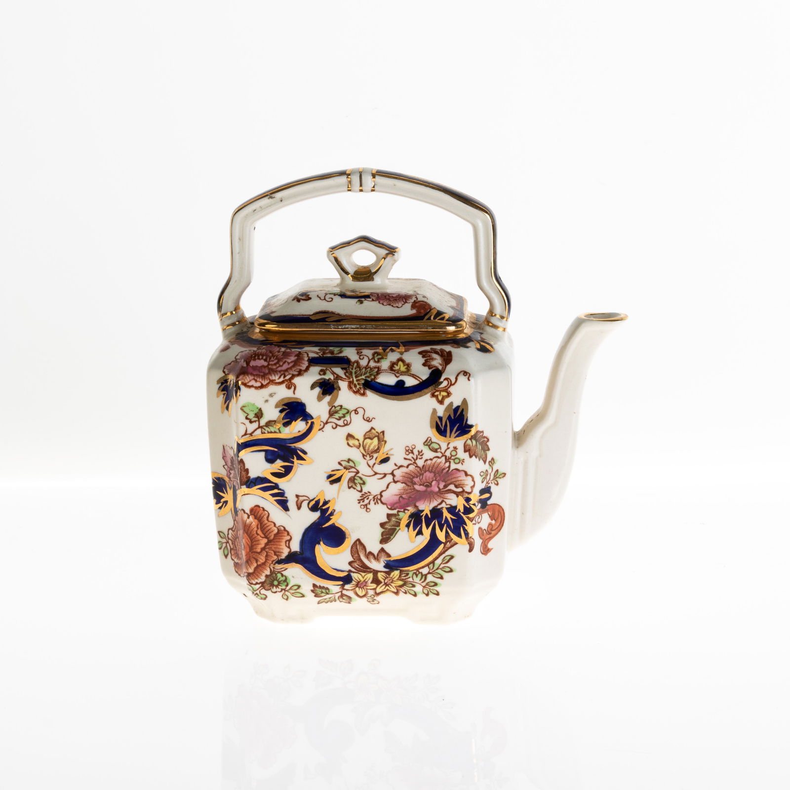 MASON'S IRONSTONE IMARI PALETTE TEAPOT (1 of 6)