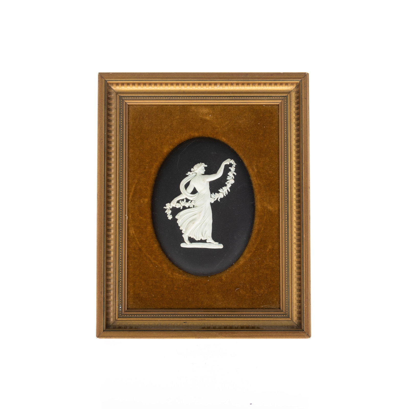 WEDGWOOD CERAMIC PORCELAIN WALL PLAQUE: 19.5x24x3CM.From a collection of Wedgwood and other selected ceramic/porcelain objects. Kindly examine all photographs provided in this listing or ask for a condition report. All items offered are in