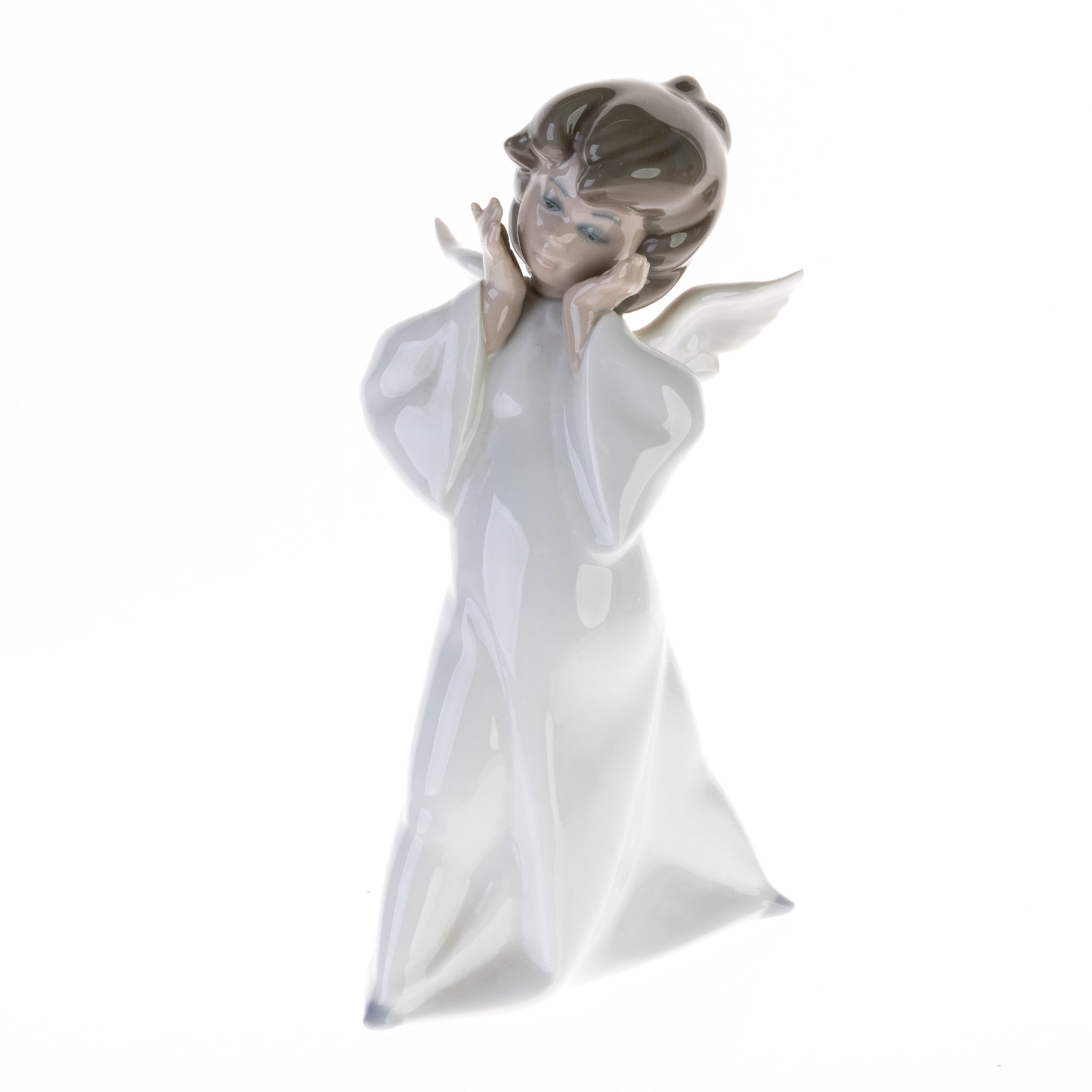 LLADRO PORCELAIN FIGURE: (HEIGHT) 22.5CM.From a collection of Wedgwood and other selected ceramic/porcelain objects. Kindly examine all photographs provided in this listing or ask for a condition report. All items offered are