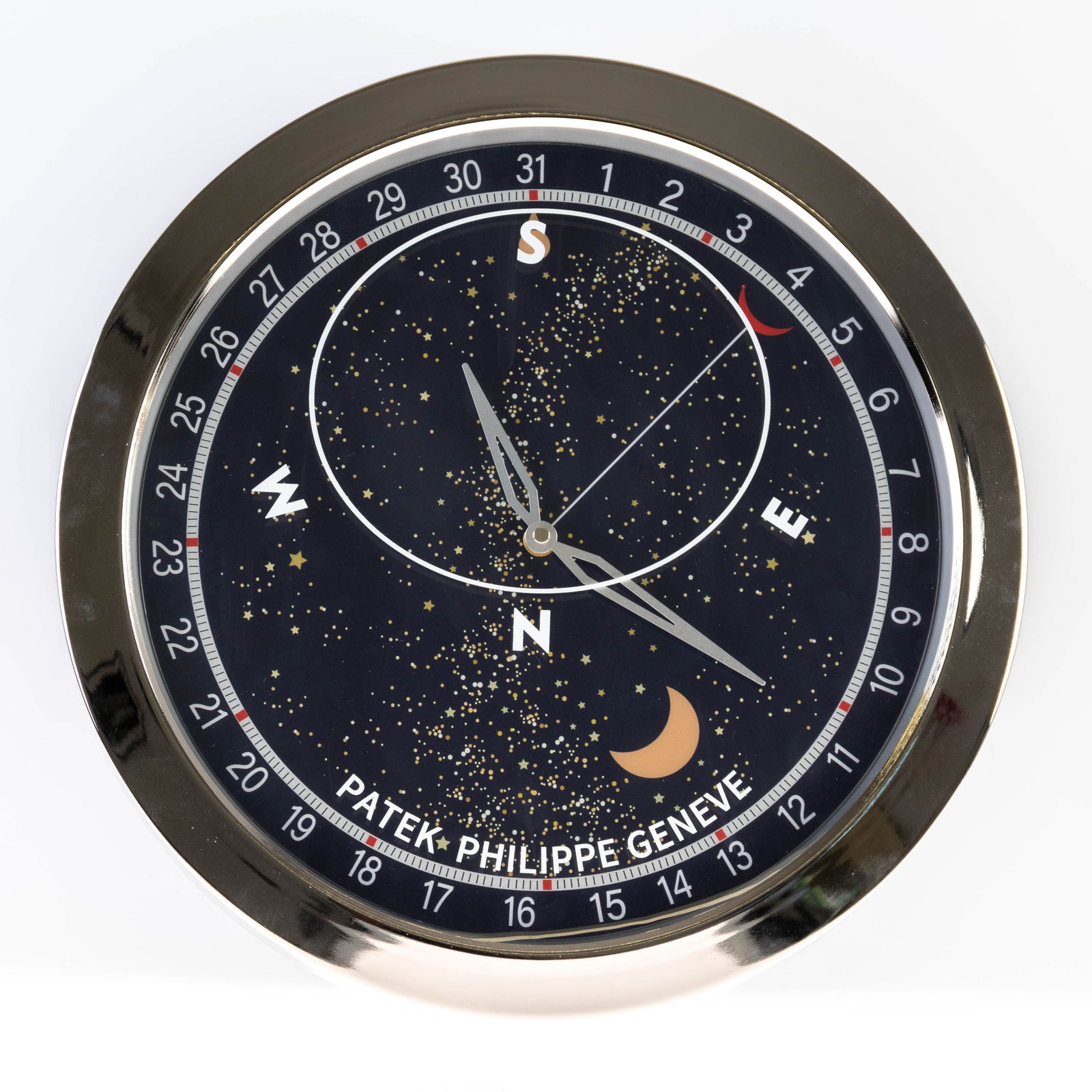 PATEK PHILIPPE ADVERTISING OFFICIAL DEALERSHIP CLOCK (1 of 2)