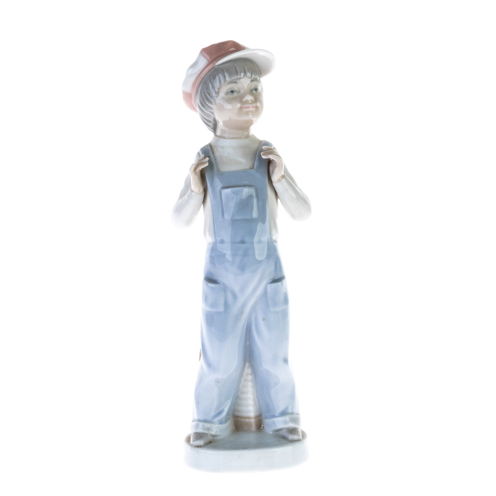 LLADRO PORCELAIN FIGURE: 6.5x6.5x22CM.From a collection of Wedgwood and other selected ceramic/porcelain objects. Kindly examine all photographs provided in this listing or ask for a condition report. All items offered are in