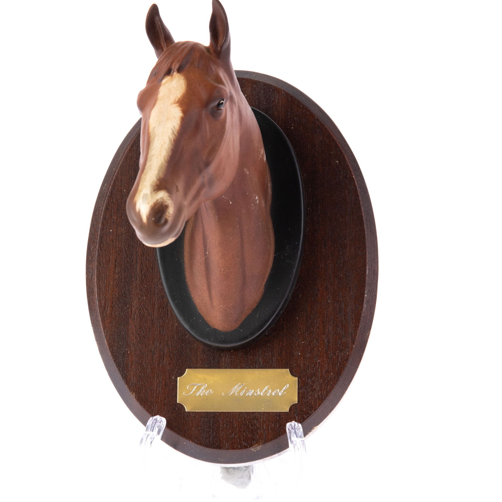 BESWICK CERAMIC PORCELAIN HORSE BUST WALL HANGING (1 of 2)