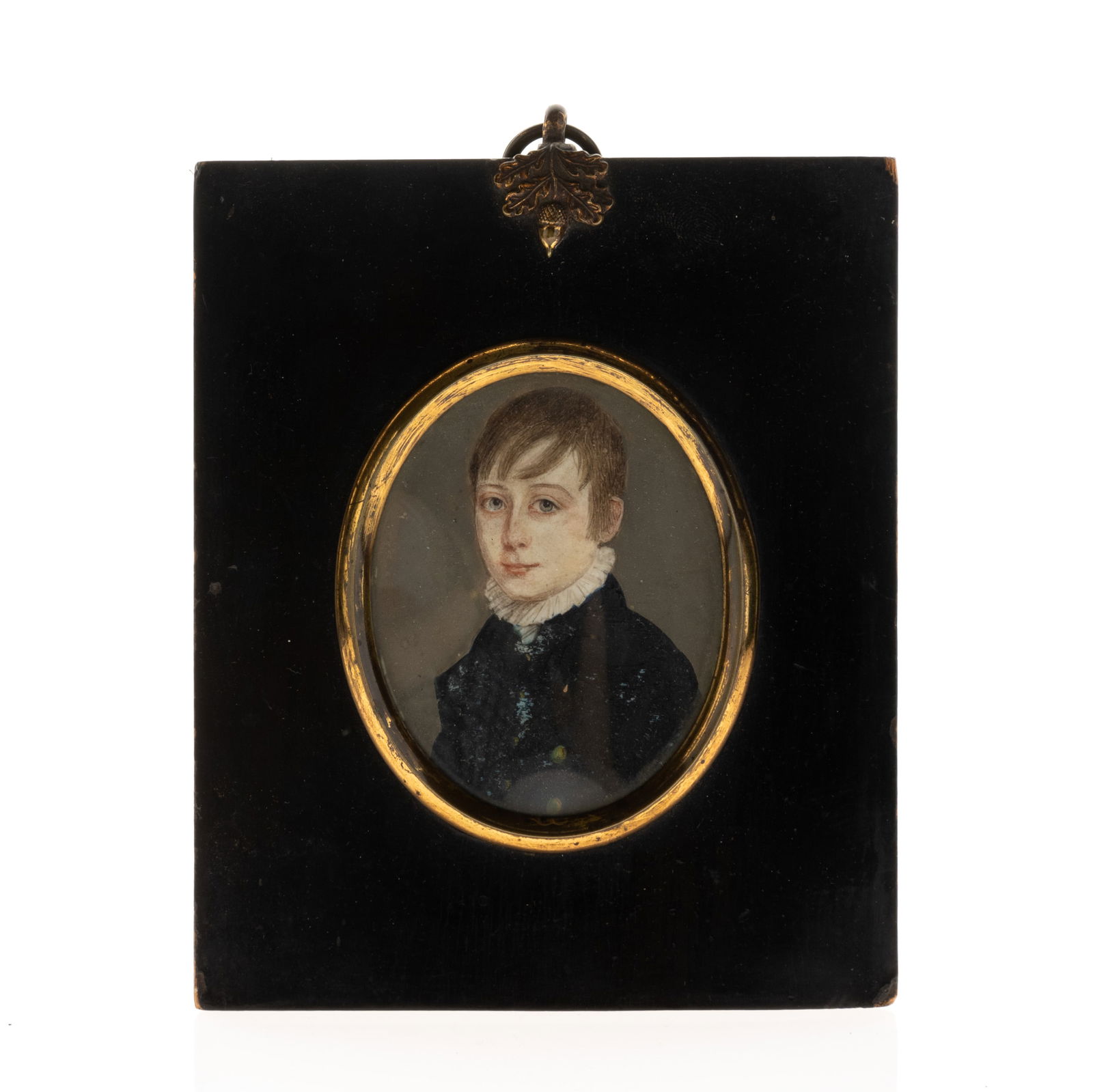 ANTIQUE GEORGIAN PORTRAIT MINIATURE 19TH CENTURY (1 of 2)