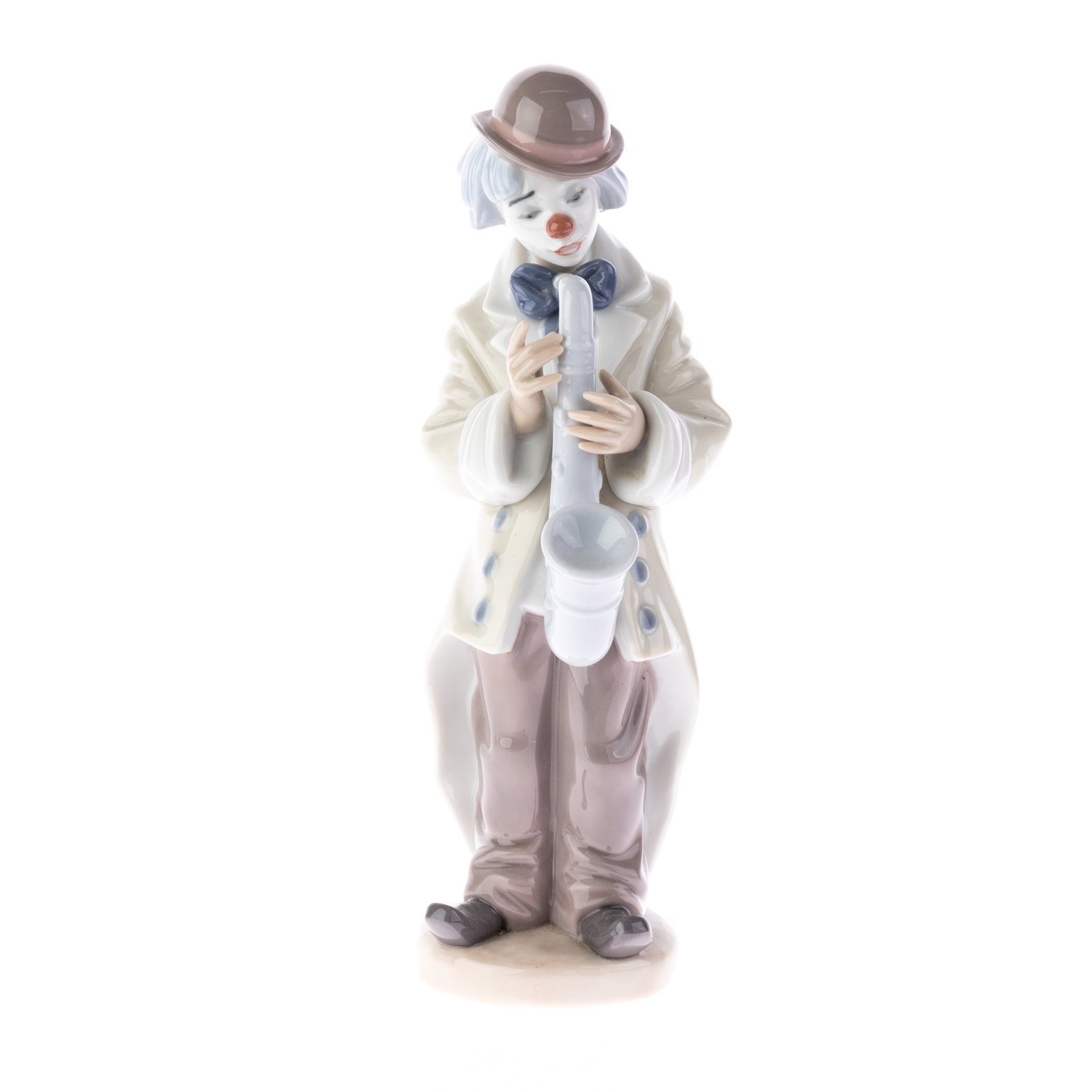 LLADRO PORCELAIN CERAMIC FIGURE: (H) 23CM.From a collection of Wedgwood and other selected ceramic/porcelain objects. Kindly examine all photographs provided in this listing or ask for a condition report. All items offered are in gen