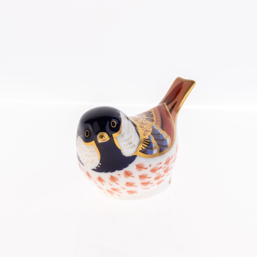 ROYAL CROWN DERBY PORCELAIN BIRD PAPERWEIGHT (1 of 3)