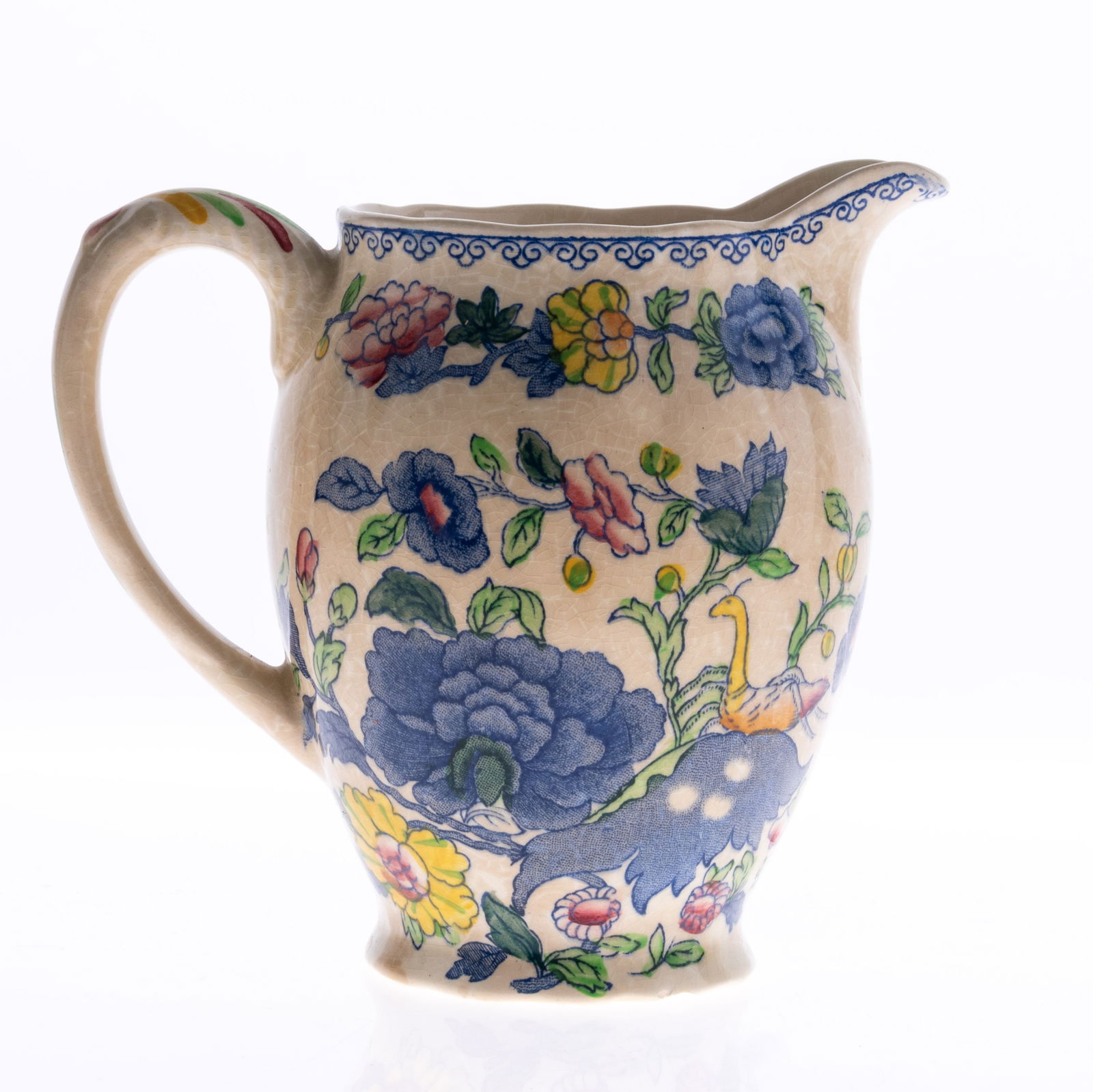 MASON'S IRONSTONE CERAMIC REGENCY PATTERN JUG (1 of 3)