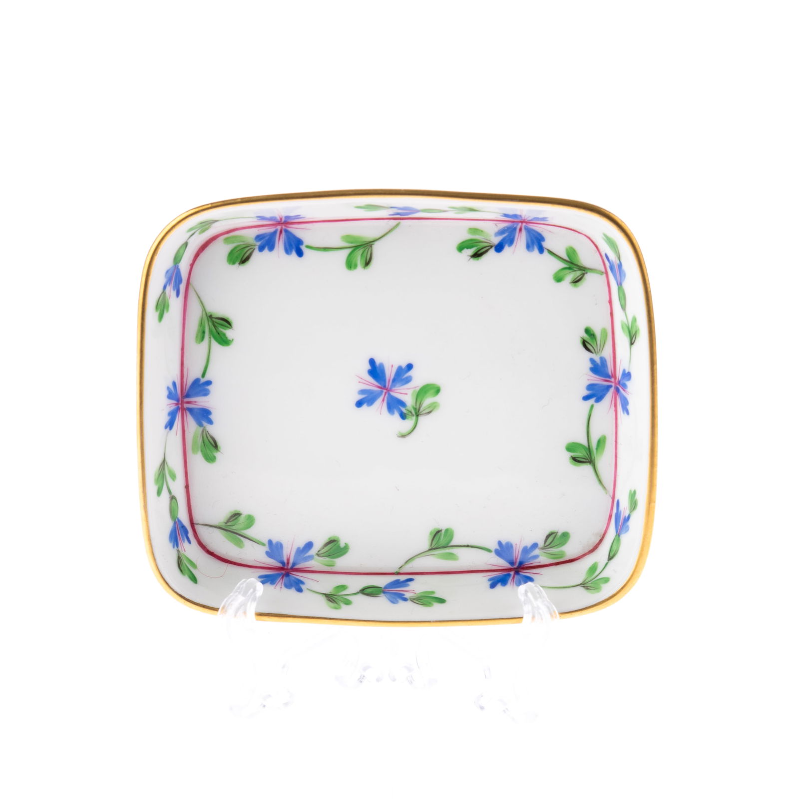 HEREND HUNGARY PORCELAIN HAND-PAINTED PLATE (1 of 2)