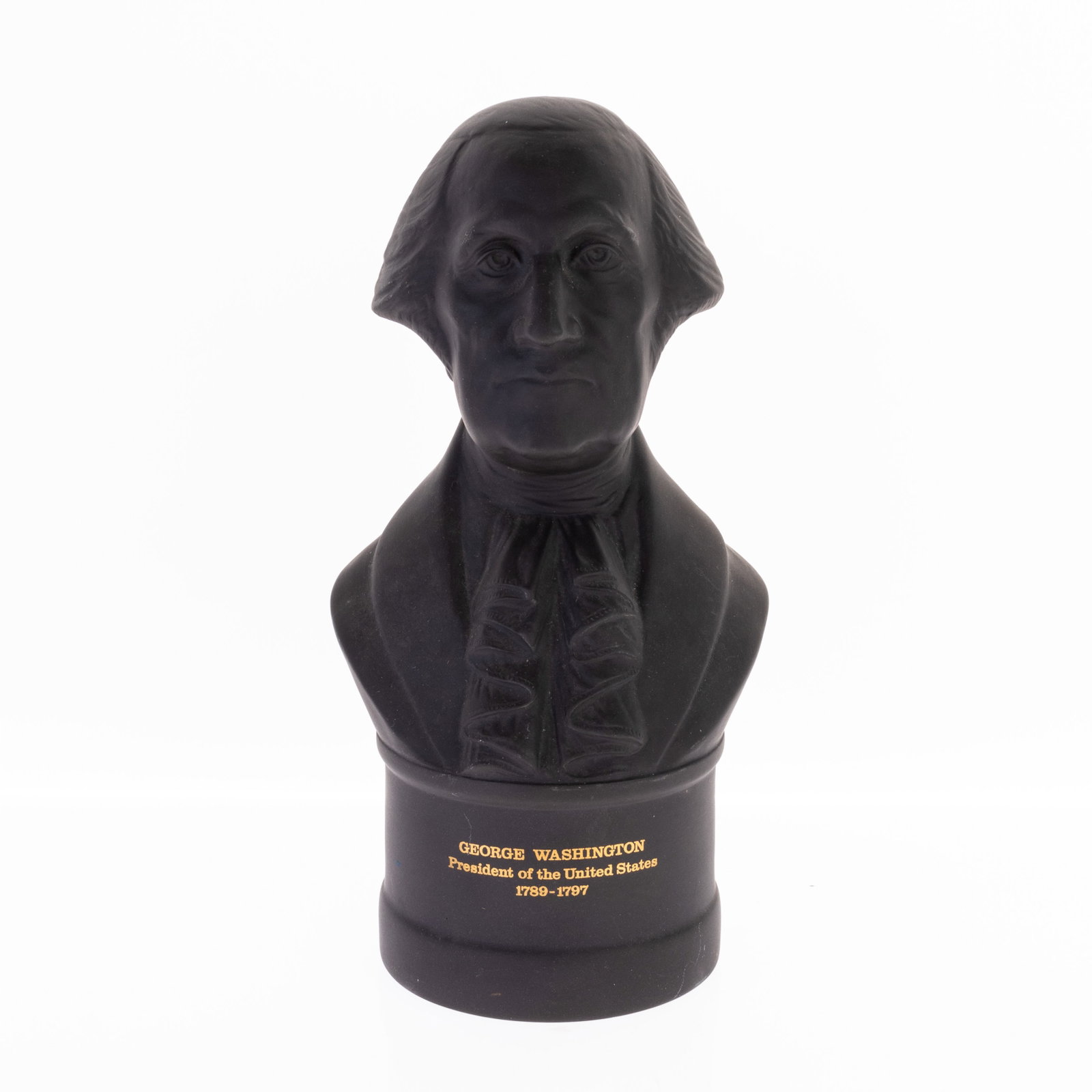 WEDGWOOD CERAMIC PORCELAIN BUST OF US PRESIDENT: (HEIGHT) 21.5CM.From a collection of Wedgwood and other selected ceramic/porcelain objects. Kindly examine all photographs provided in this listing or ask for a condition report. All items offered are