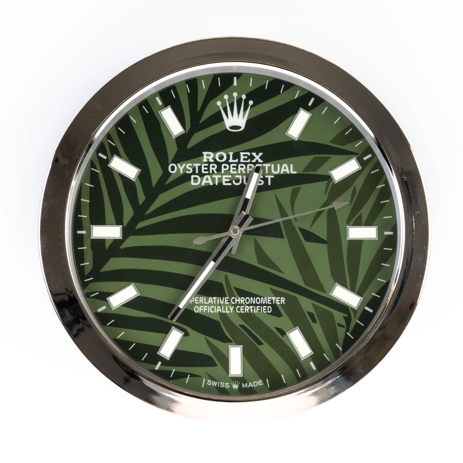 ROLEX ADVERTISING OFFICIAL DEALERSHIP CLOCK: (HEIGHT) 35CM.From a collection of Wedgwood and other selected ceramic/porcelain objects. Kindly examine all photographs provided in this listing or ask for a condition report. All items offered are i