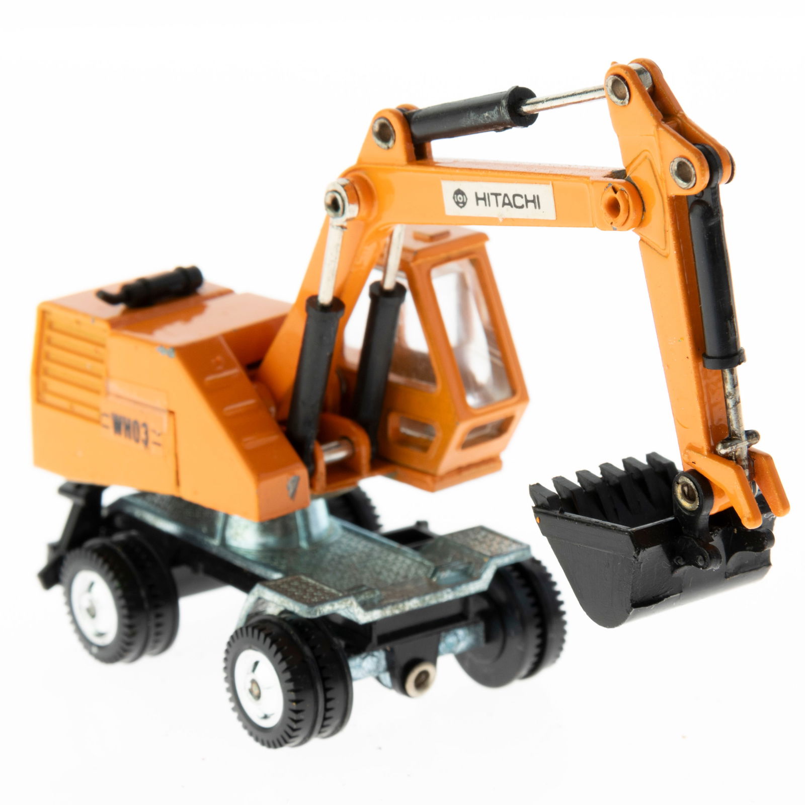 1:43 SCALE DIECAST MODEL HITACHI CONSTRUCTION VEHICLE (1 of 4)