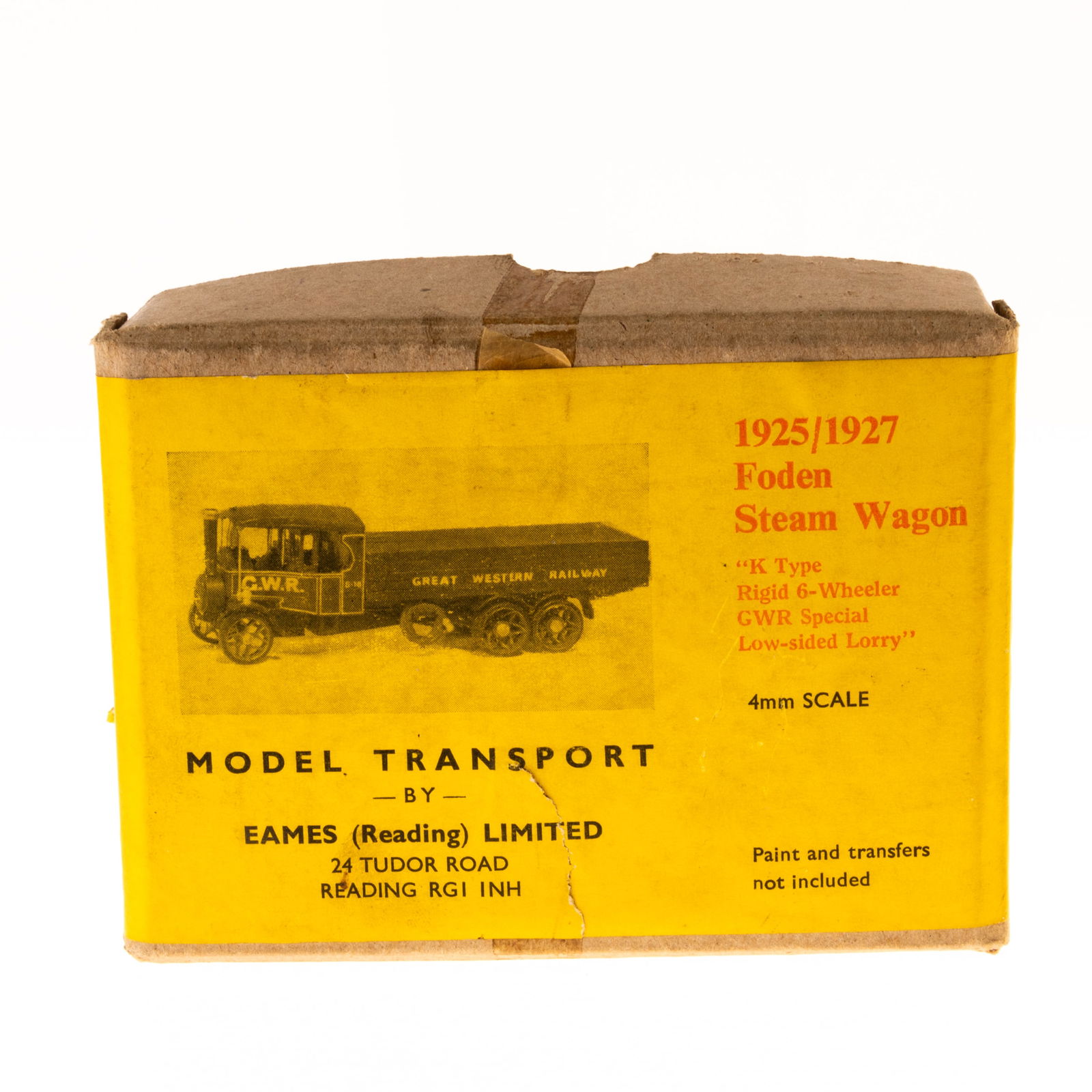4MM SCALE 1925/1927 FODEN STEAM WAGON IN ORIGINAL PACKAGING (1 of 2)