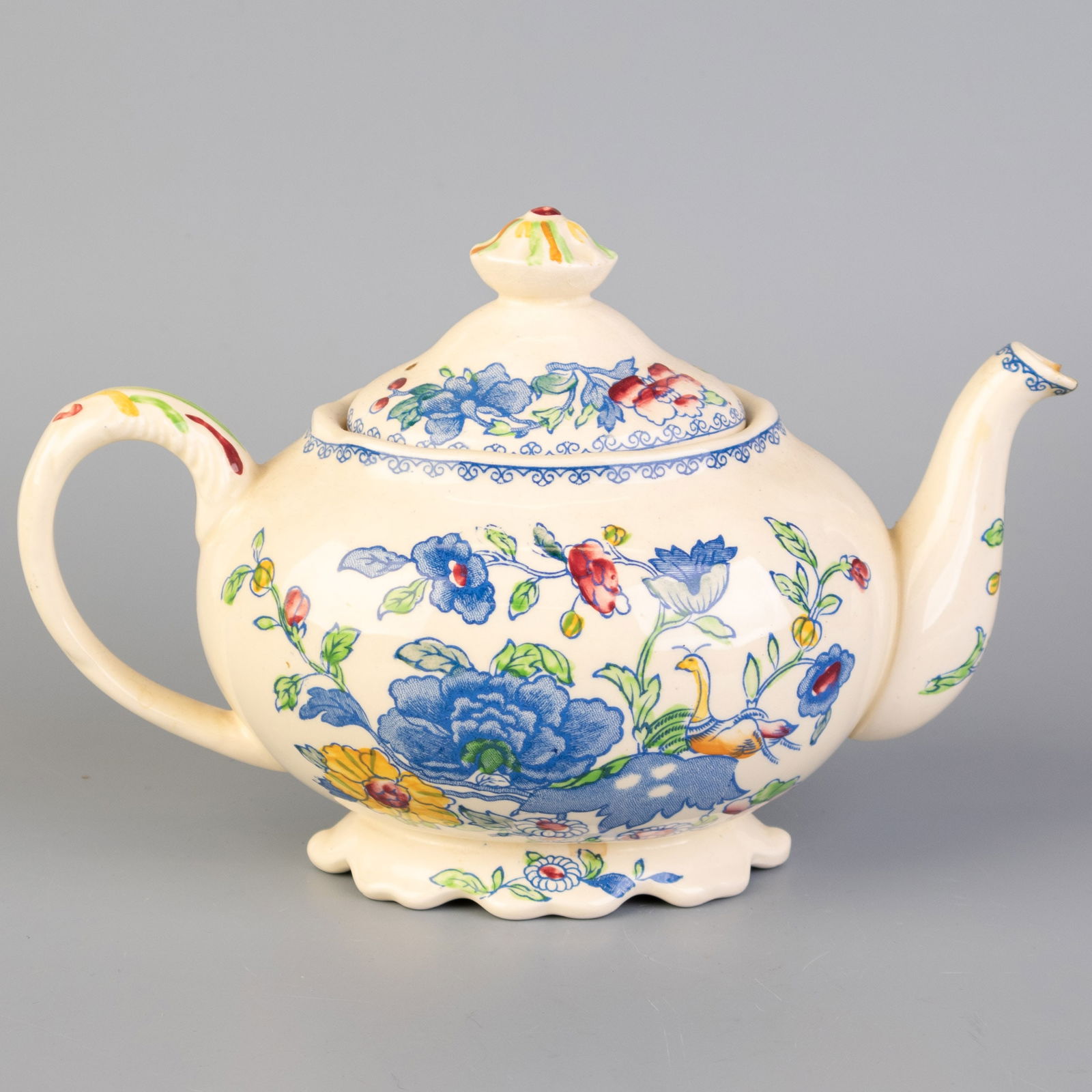 MASON'S IRONSTONE REGENCY PATTERN TEAPOT (1 of 3)