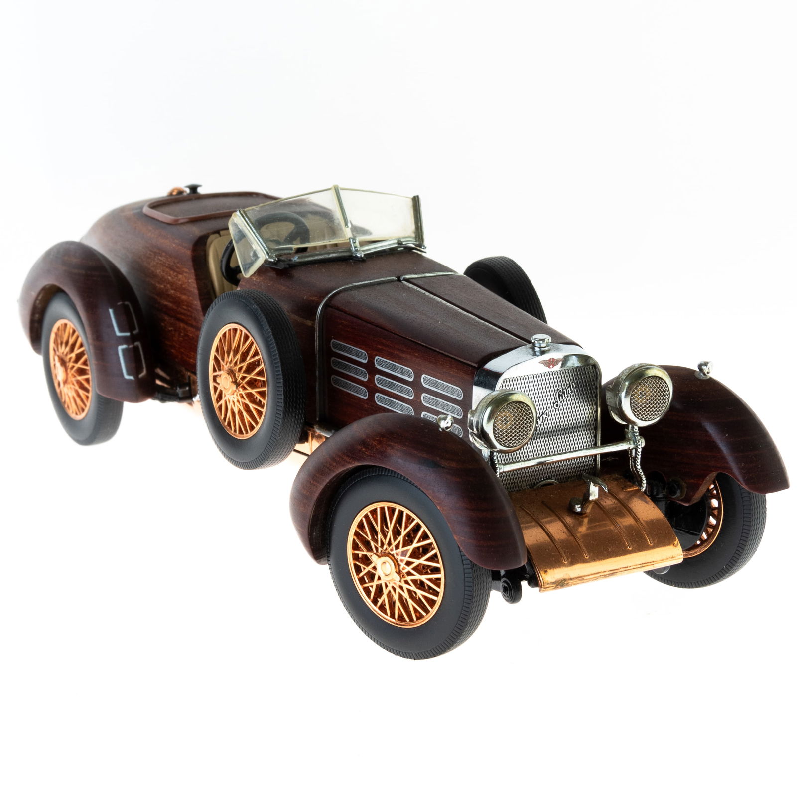 1:24 SCALE DIECAST MODEL 1924 HISPANO SUIZA TULIPWOOD FRANKLIN MINT PRECISION (1 of 4)