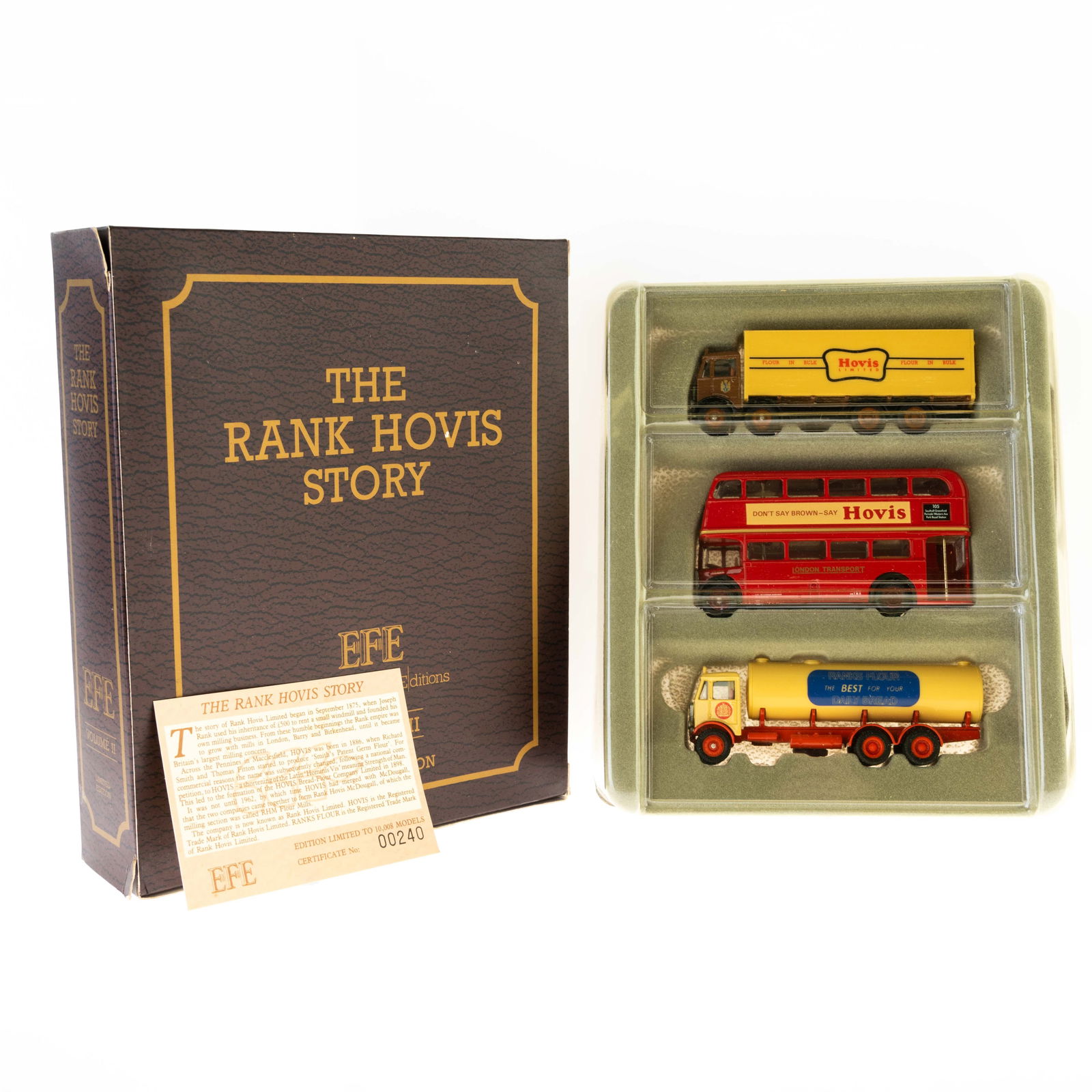 1:76 SCALE DIECAST MODEL EFE FIRST EDITION BOXED SET VEHICLES (1 of 3)