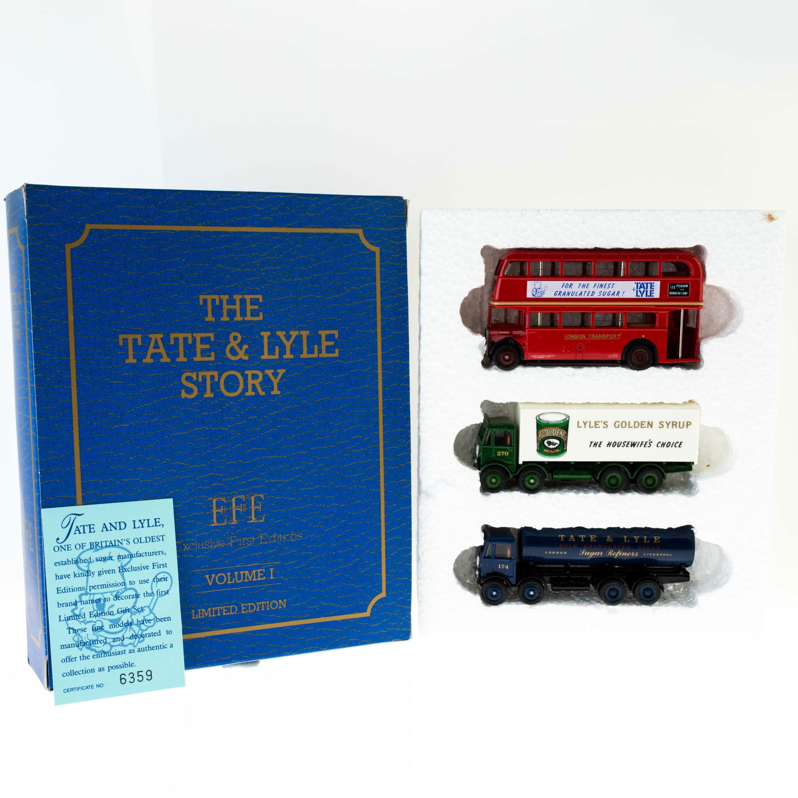 1:76 SCALE DIECAST MODEL EFE FIRST EDITION BOXED SET VEHICLES (1 of 3)