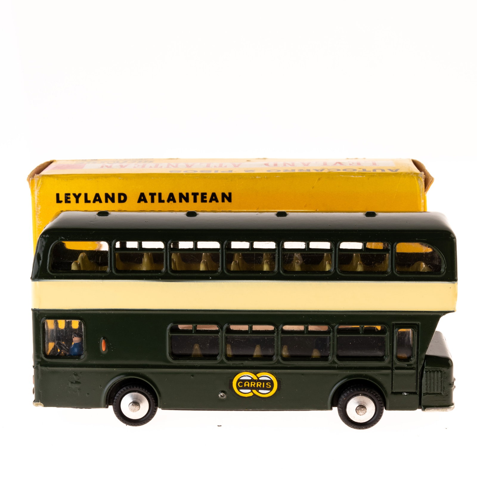 1:43 SCALE DIECAST MODEL LEYLAND ATLANTEAN METOSUL BUS: From a large collection of vintage die-cast vehicles including rare examples. Kindly examine all photographs provided in this listing or ask for a condition report. All items offered are in generally 