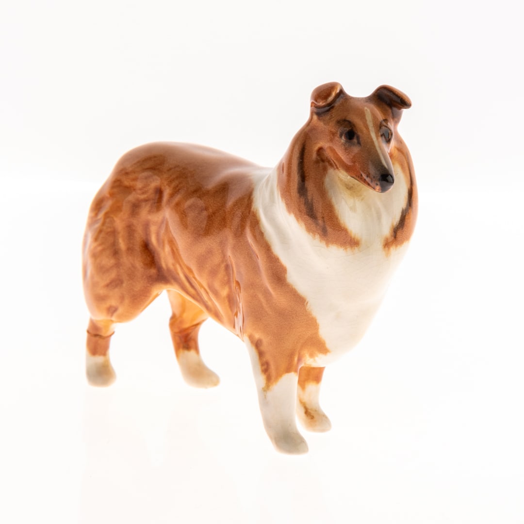 BESWICK PORCELAIN CERAMIC DOG FIGURE (1 of 3)