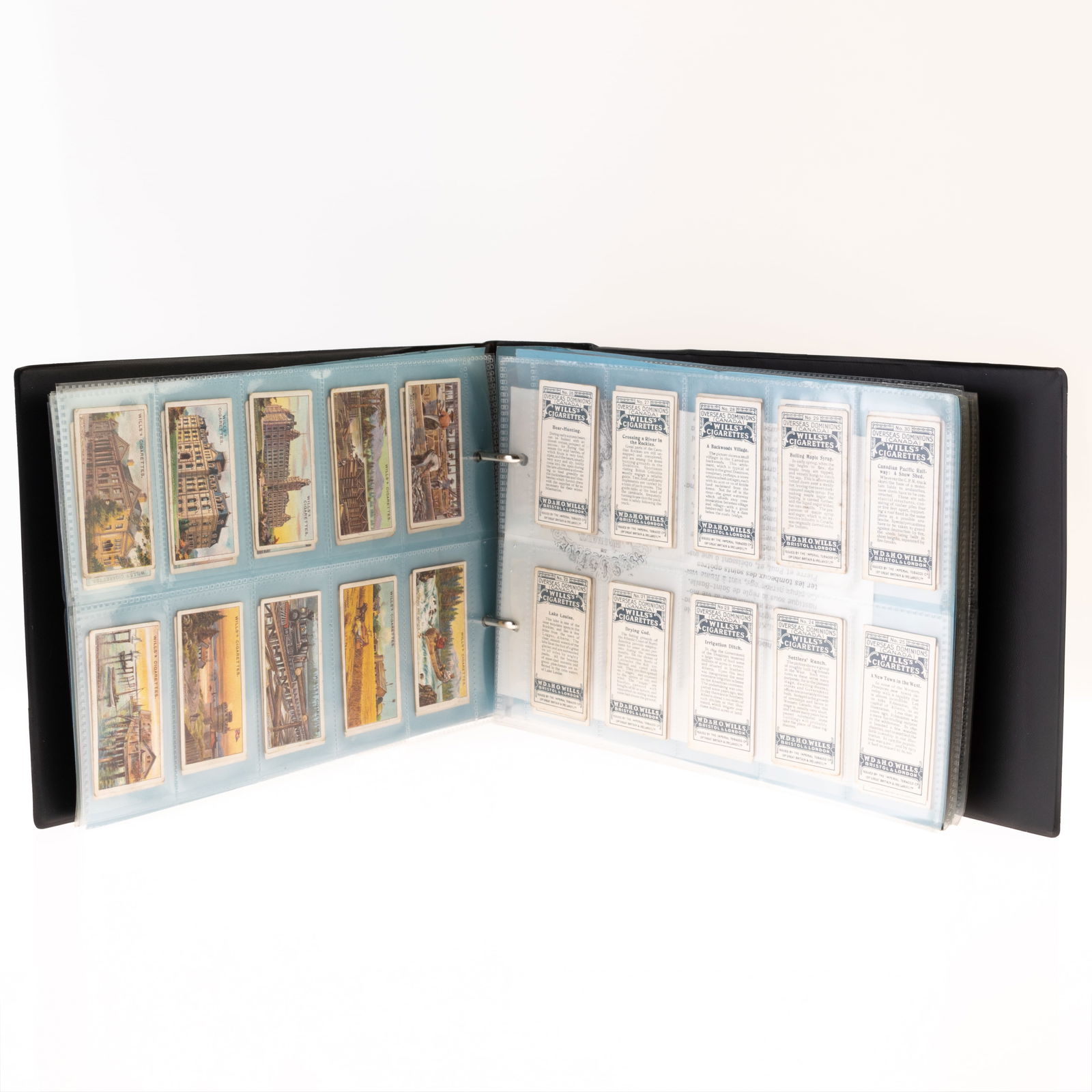 LARGE COLLECTION OF THEMED TOBACCO CIGARETTE TRADING CARDS (1 of 6)