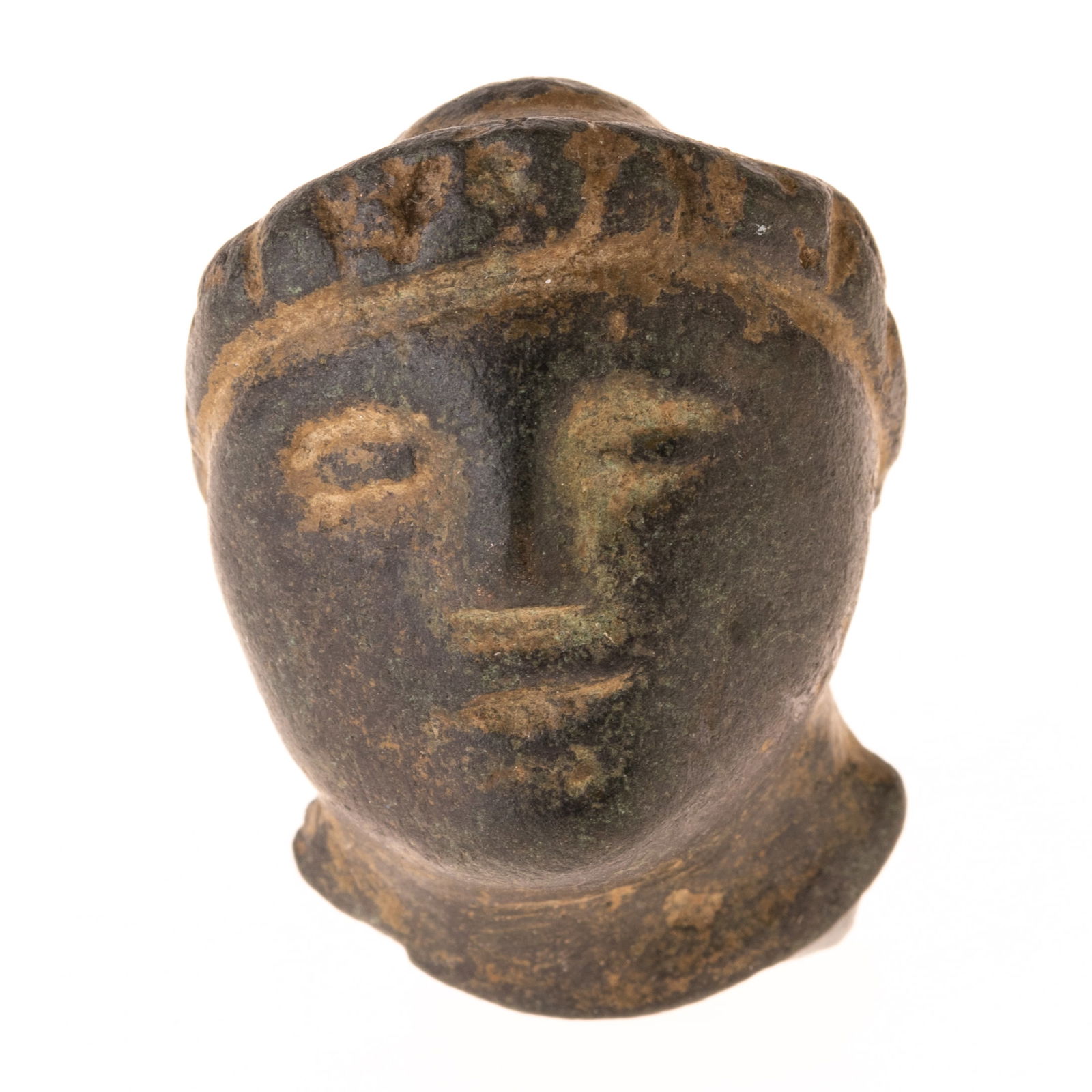 ANCIENT GREEK BRONZE HEAD (1 of 3)