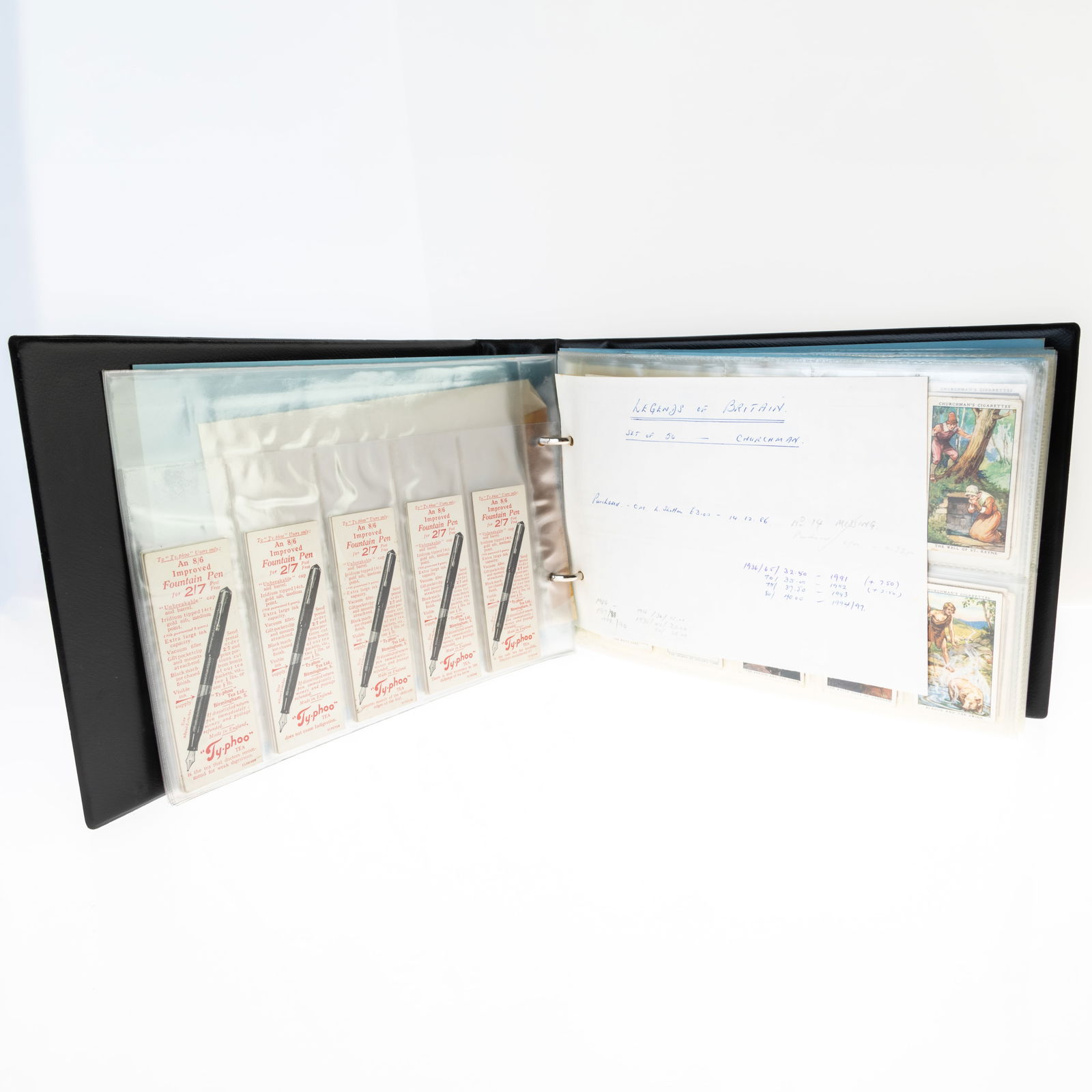 LARGE COLLECTION OF THEMED TOBACCO CIGARETTE TRADING CARDS (1 of 5)