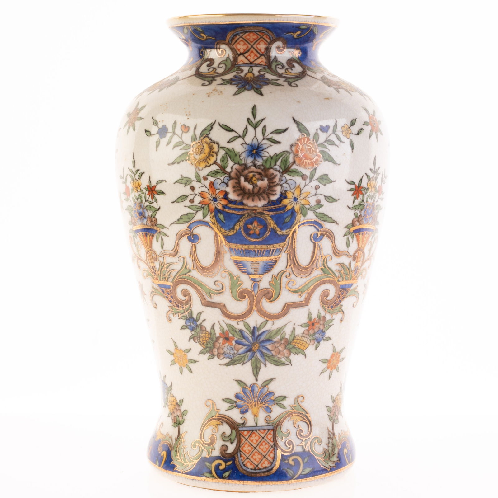 ANTIQUE CERAMIC PORCELAIN JAR (1 of 4)