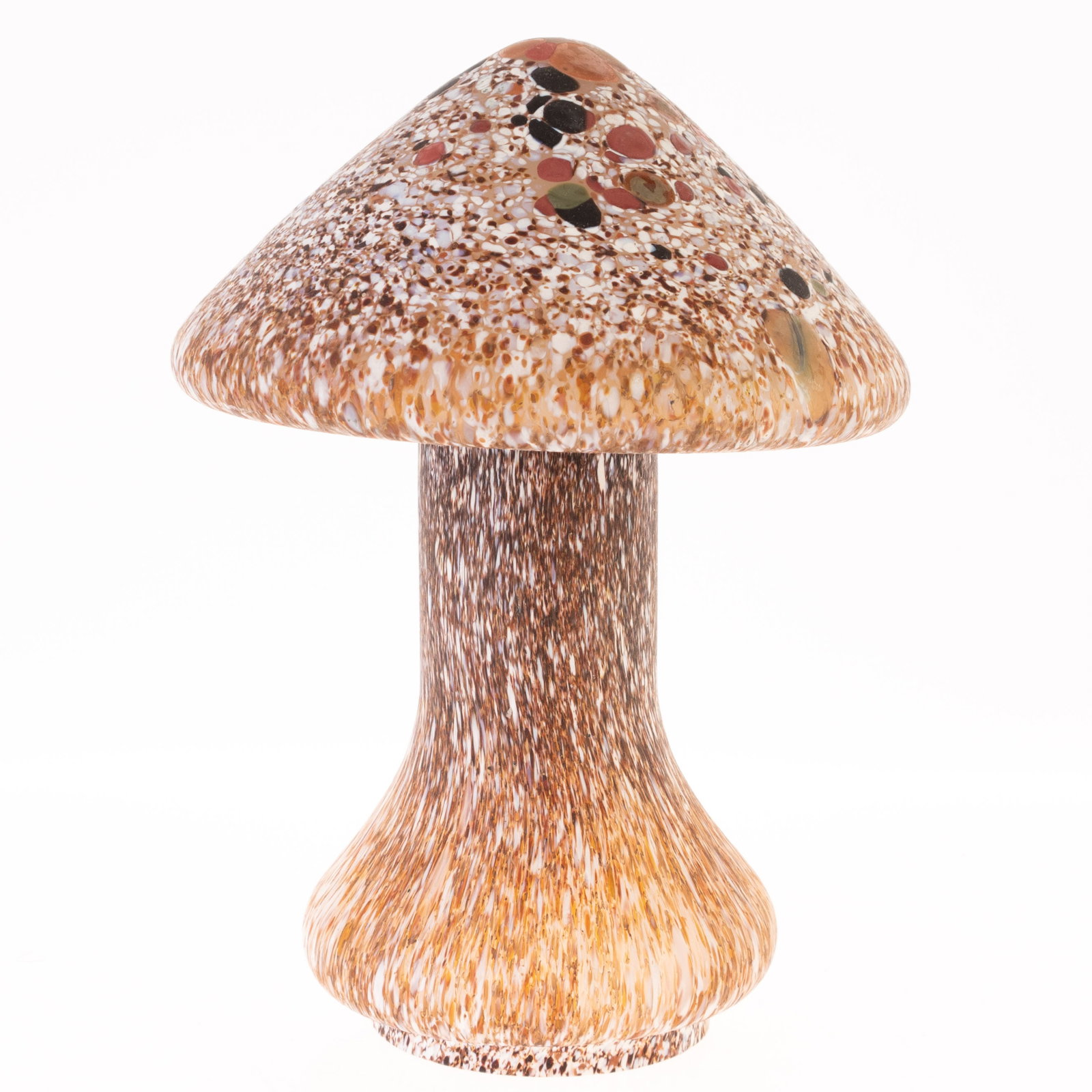 MONICA BACKSTROM FOR KOSTA BODA SCANDINAVIAN GLASS MUSHROOM: From a collection of Wedgwood and other selected ceramic/porcelain objects. Kindly examine all photographs provided in this listing or ask for a condition report. All items offered are in generally go