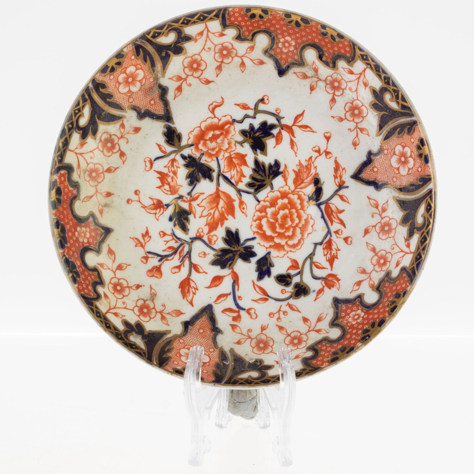 ROYAL CROWN DERBY PORCELAIN CERAMIC IMARI PATTERN PLATE (1 of 3)