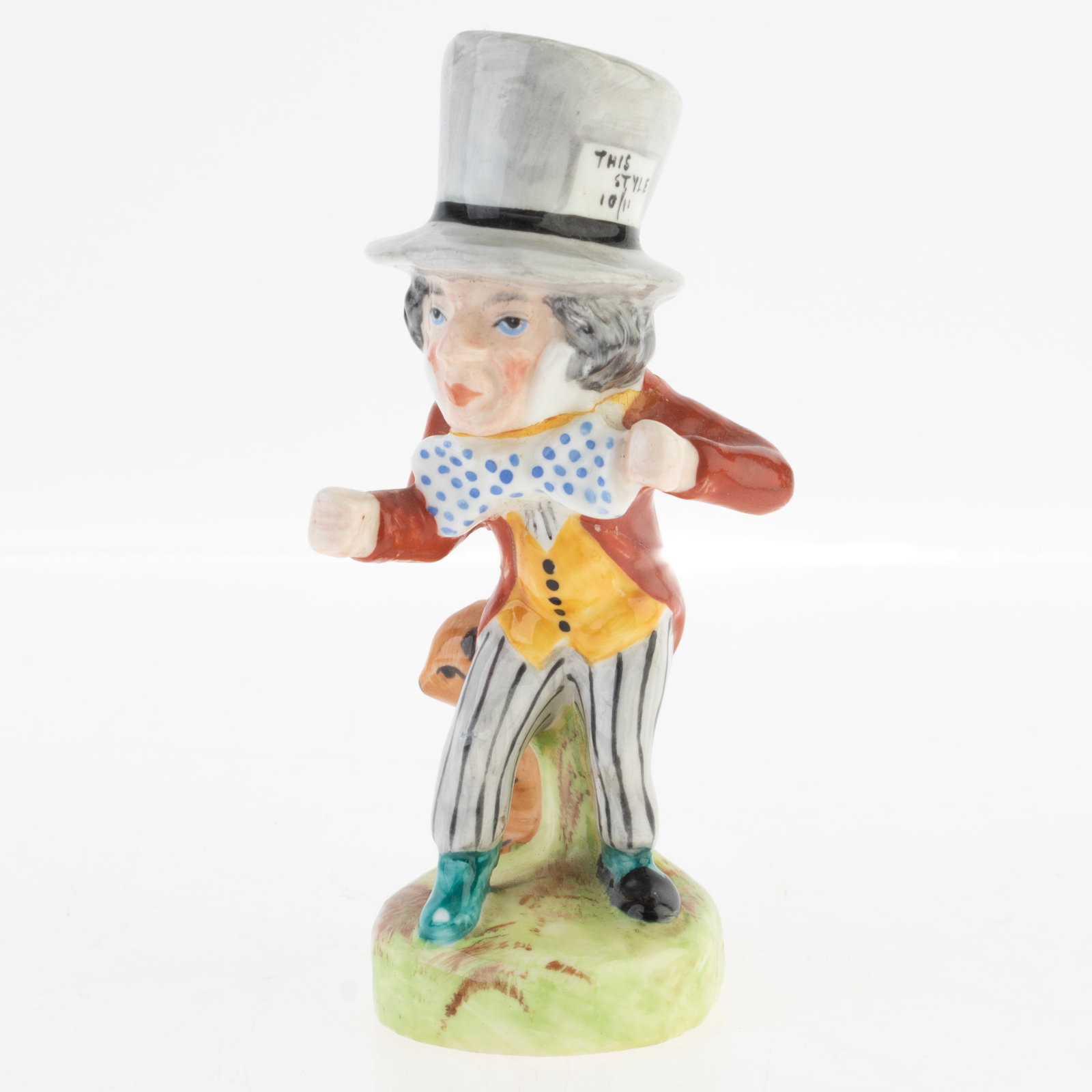 VINTAGE ALICE IN WONDERLAND ALTON PORCELAIN FIGURE: From a collection of Wedgwood and other selected ceramic/porcelain objects. Kindly examine all photographs provided in this listing or ask for a condition report. All items offered are in generally go