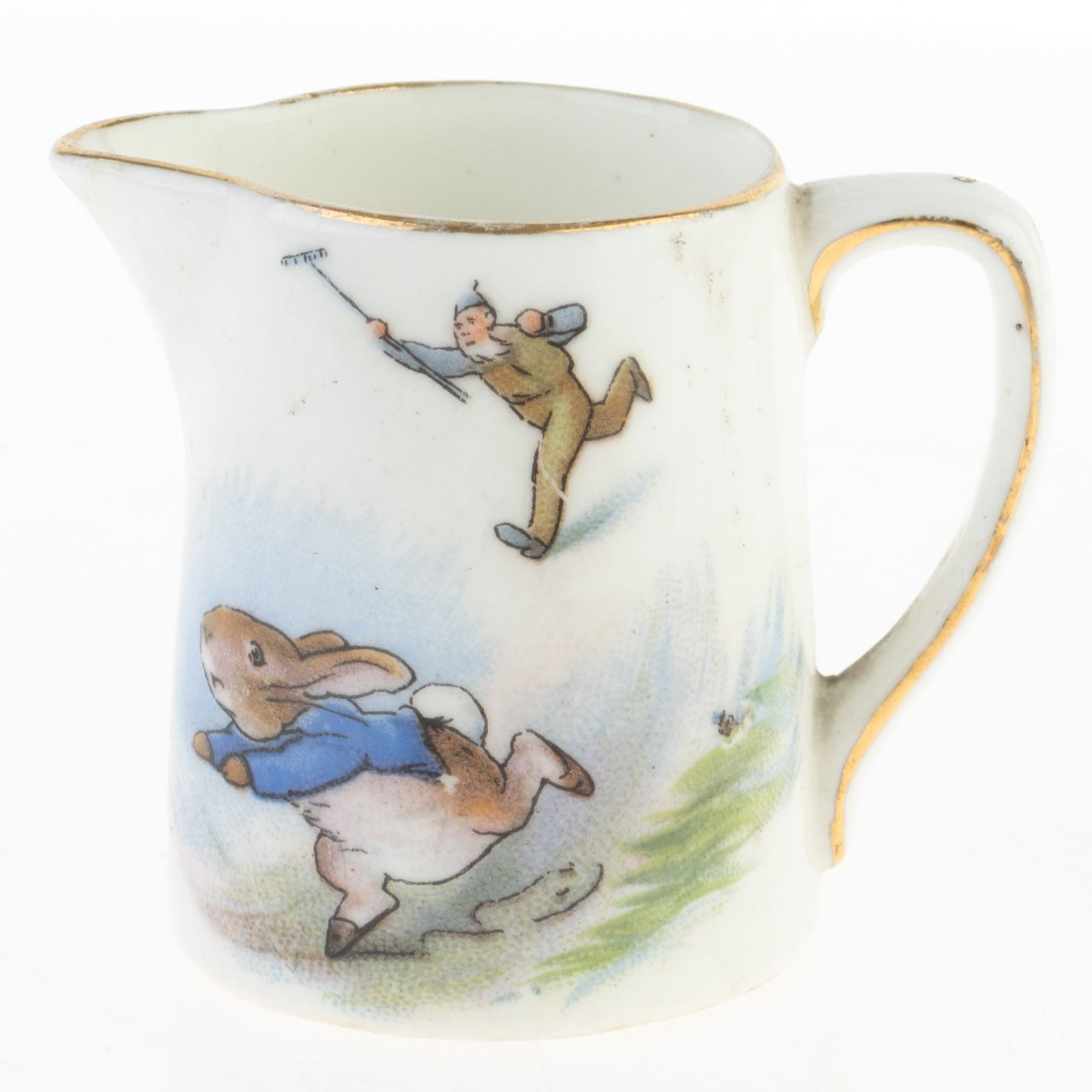 BEATRIX POTTER PETER RABBIT GRIMWADES PORCELAIN CERAMIC CREAMER JUG (1 of 4)