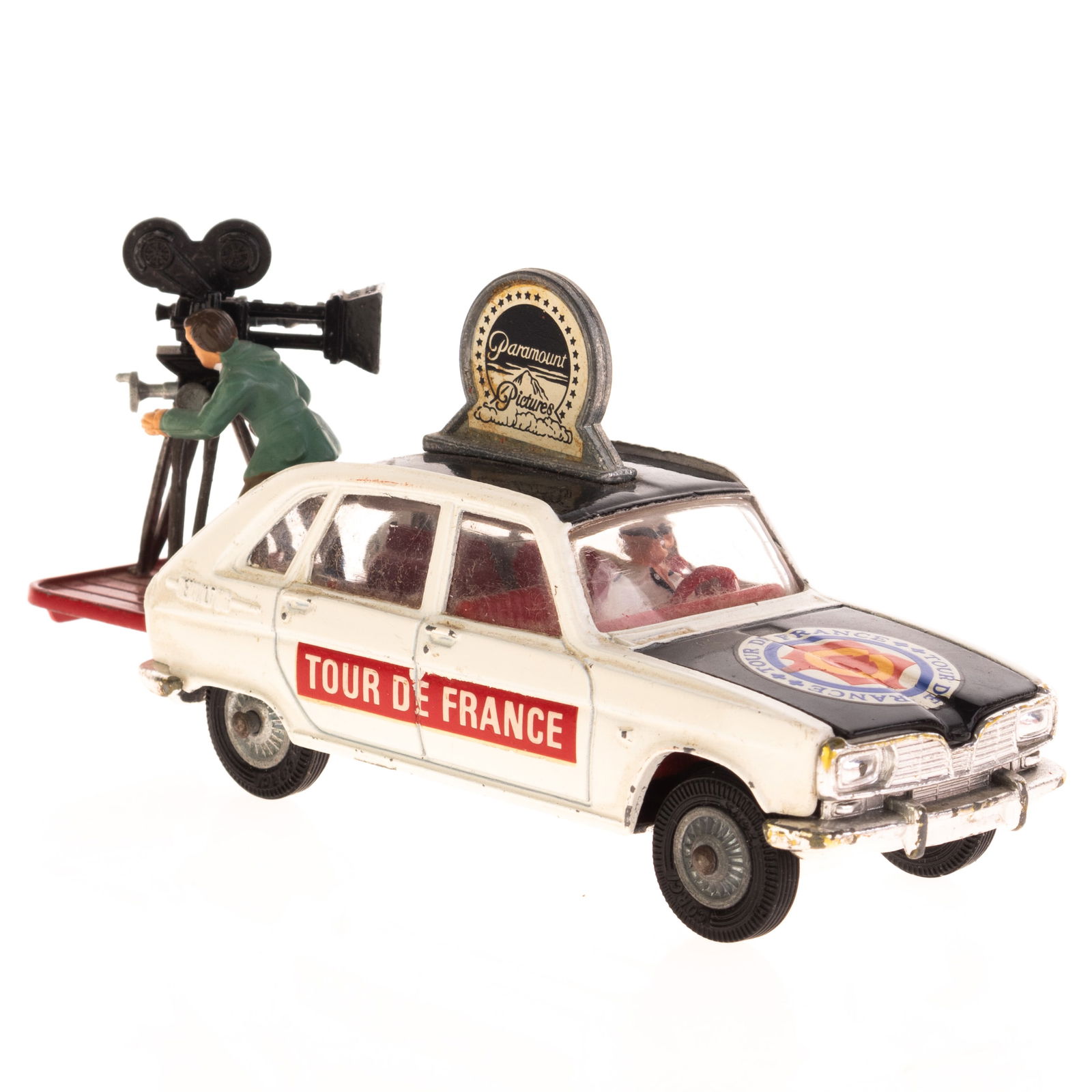 1:43 SCALE DIECAST MODEL CORGI TOYS RENAULT 16 TS TOUR DE FRANCE (1 of 3)