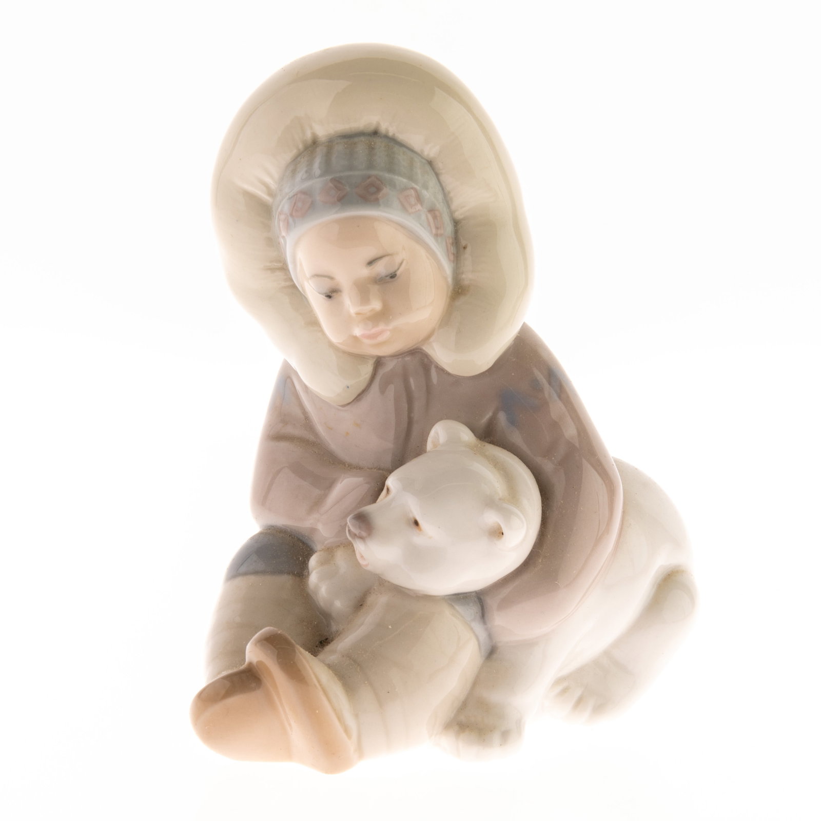 LLADRO PORCELAIN CERAMIC FIGURE: From a collection of Wedgwood and other selected ceramic/porcelain objects. Kindly examine all photographs provided in this listing or ask for a condition report. All items offered are in generally go