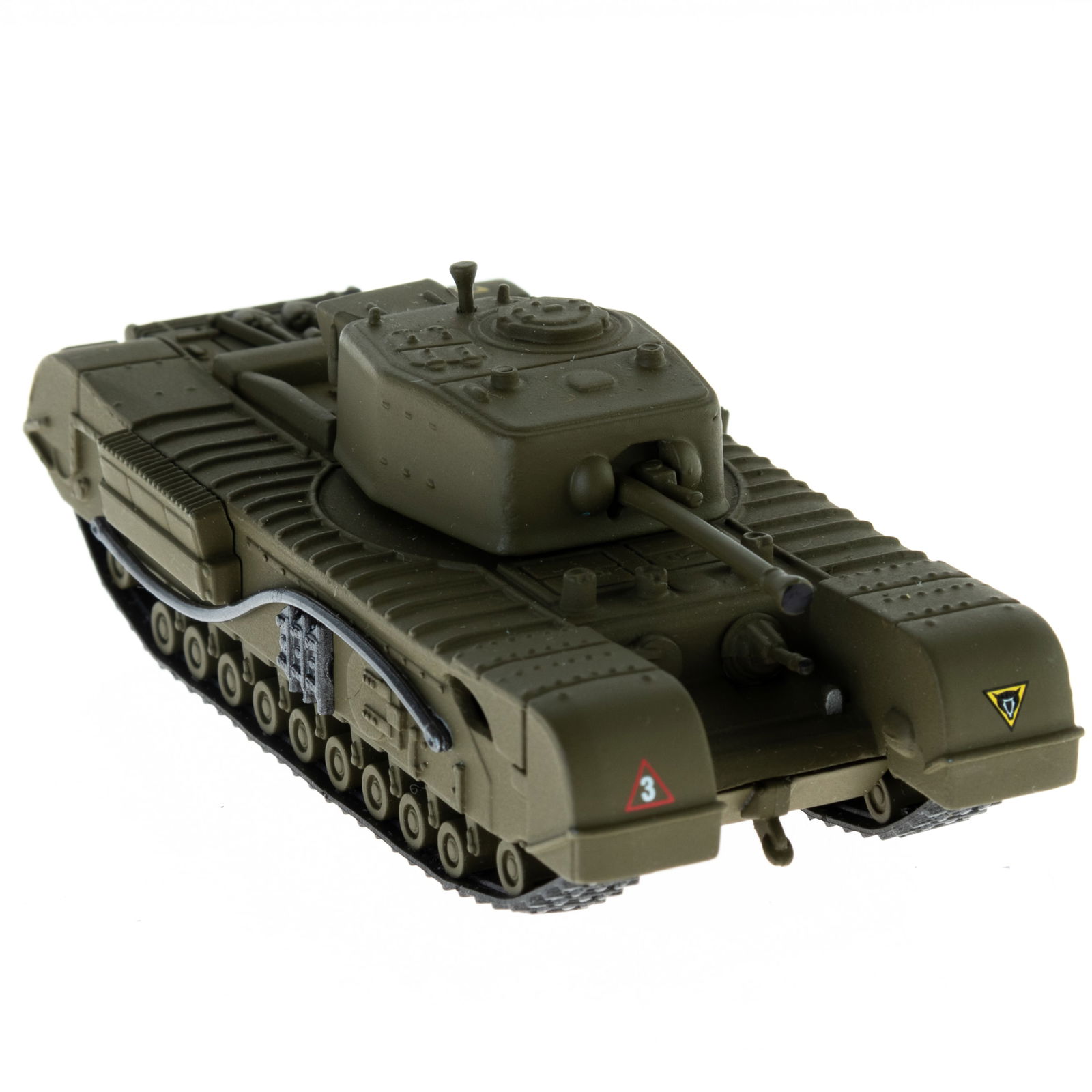 1:43 SCALE DIECAST MODEL DINKY MATCHBOX CHURCHILL ARMY TANK (1 of 4)