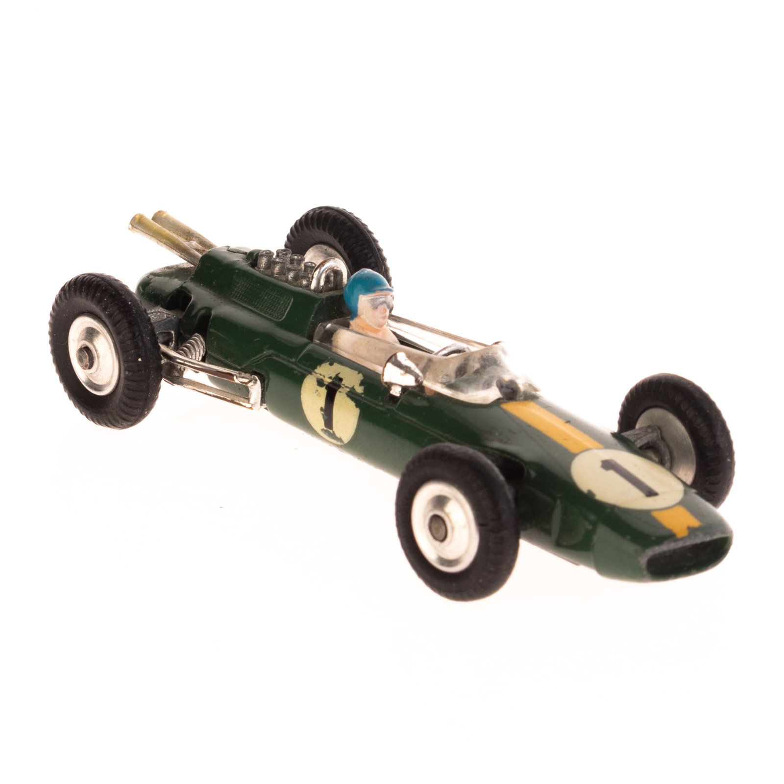 1:43 SCALE DIECAST MODEL CORGI TOYS LOTUS CLIMAX FORMULA 1: From a large collection of vintage die-cast vehicles including rare examples. Kindly examine all photographs provided in this listing or ask for a condition report. All items offered are in generally 