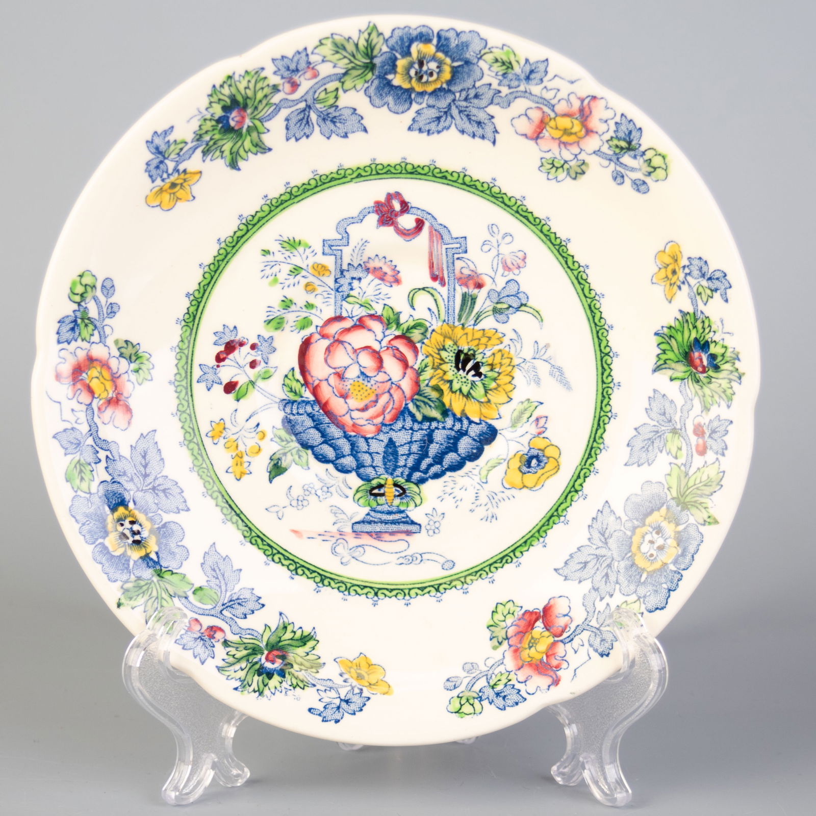 MASON'S IRONSTONE REGENCY PATTERN PLATE (1 of 3)